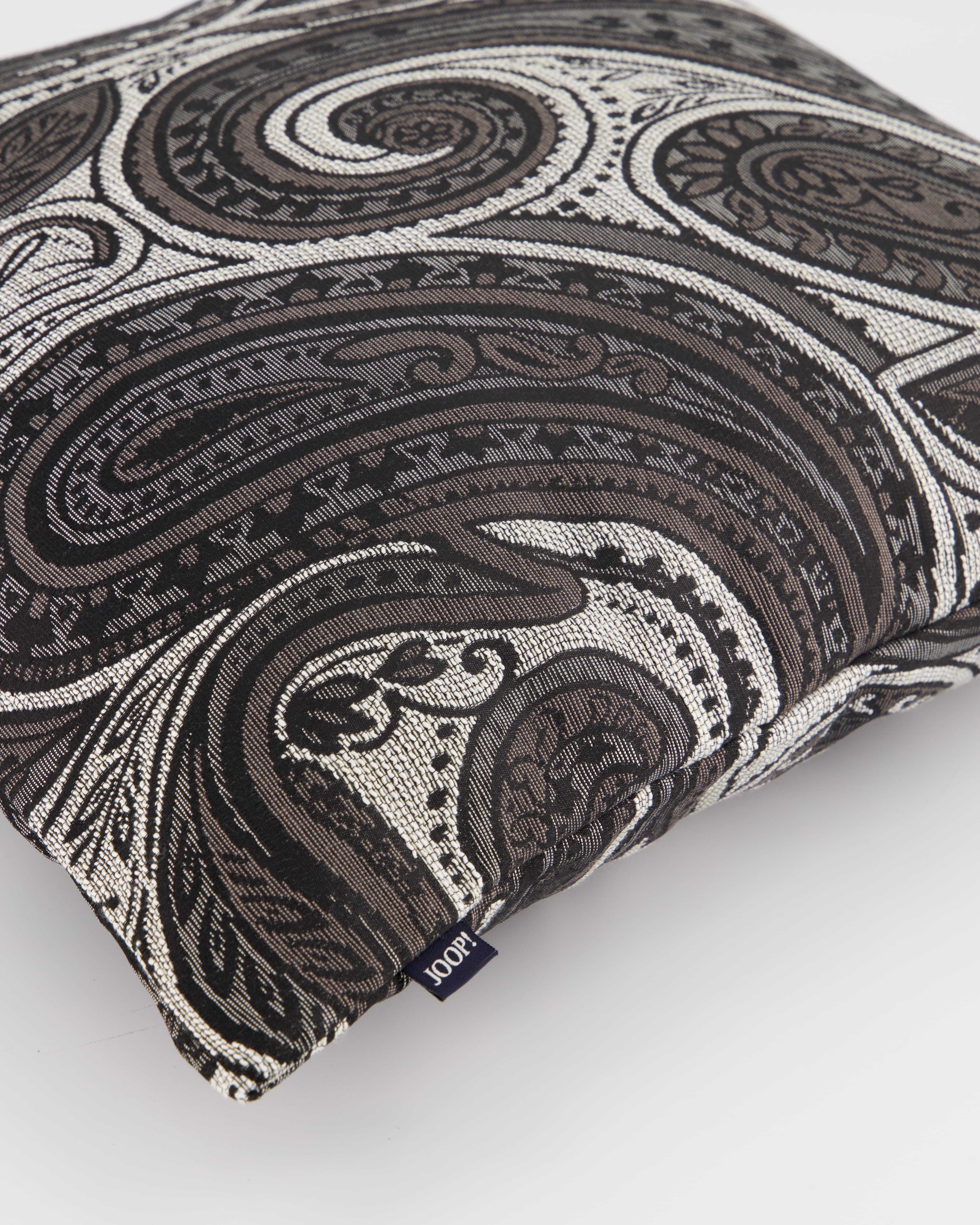 JOOP! Kissenhüllen Paisley Allover Silbergrau - 010