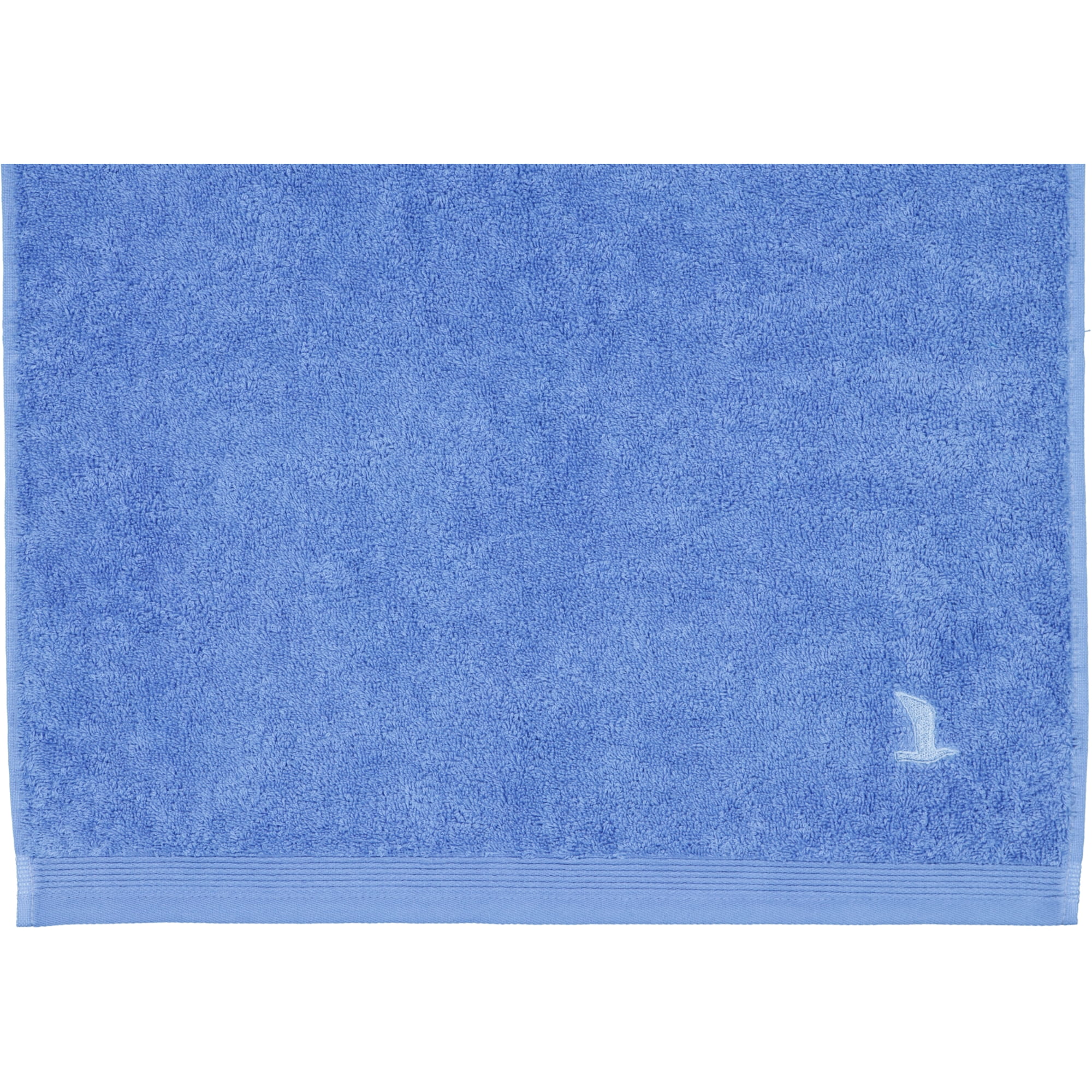 Möve - Superwuschel - Farbe: cornflower - 410 (0-1725/8775) - Gästetuch 30x50 cm