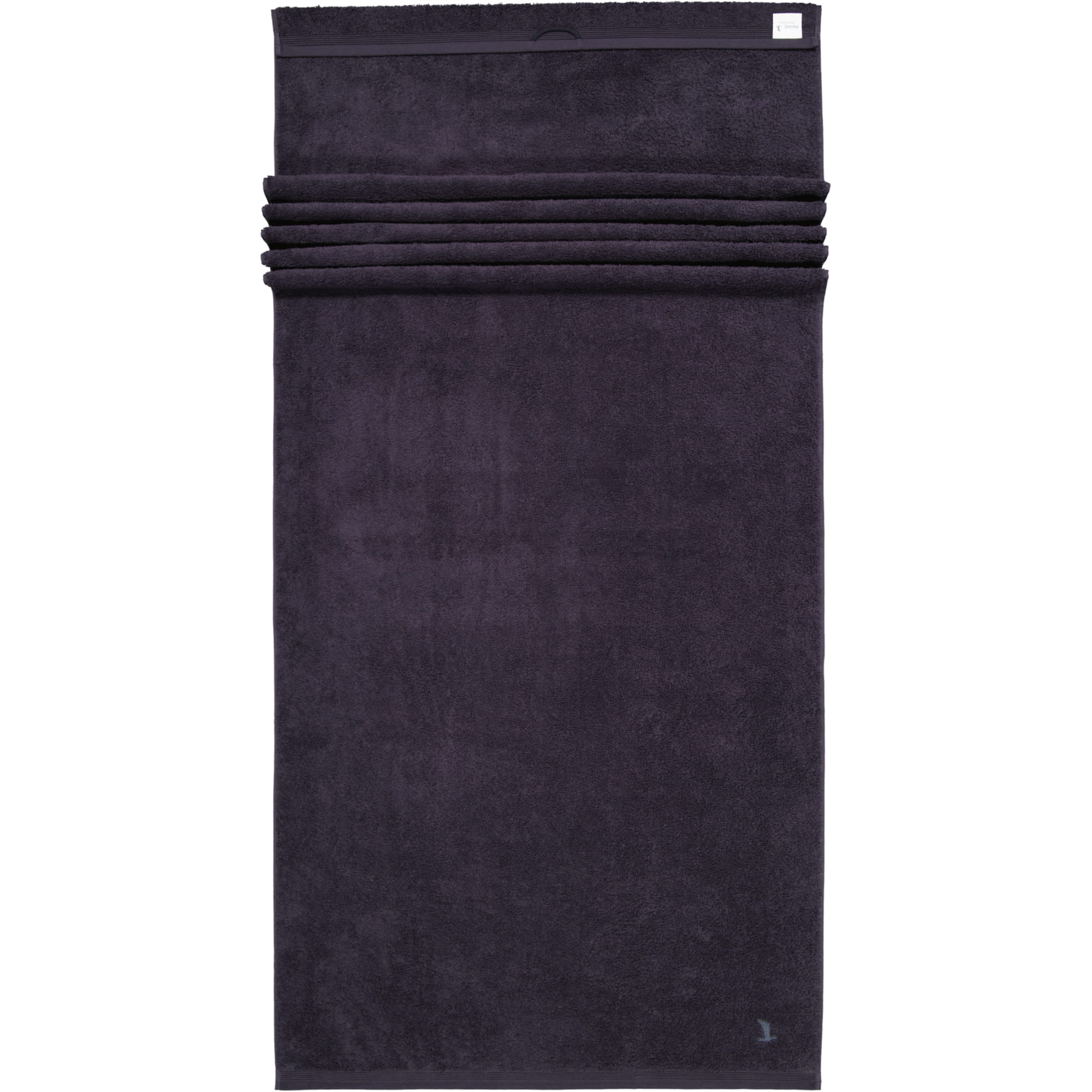 Möve - Superwuschel - Farbe: dark grey - 820 (0-1725/8775) - Saunatuch 80x200 cm