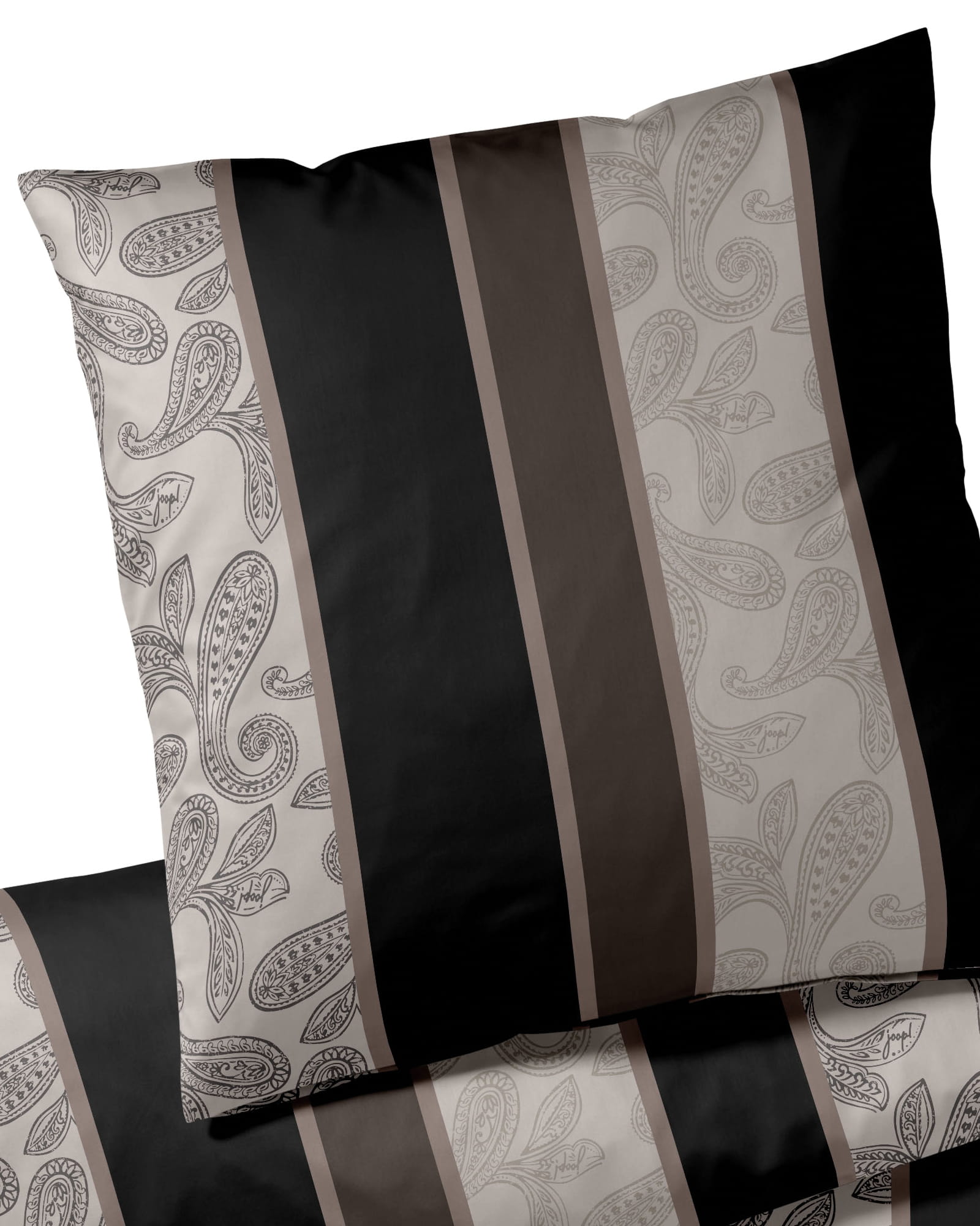 JOOP! Bettwäsche Paisley Stripes 4121 Black - 09