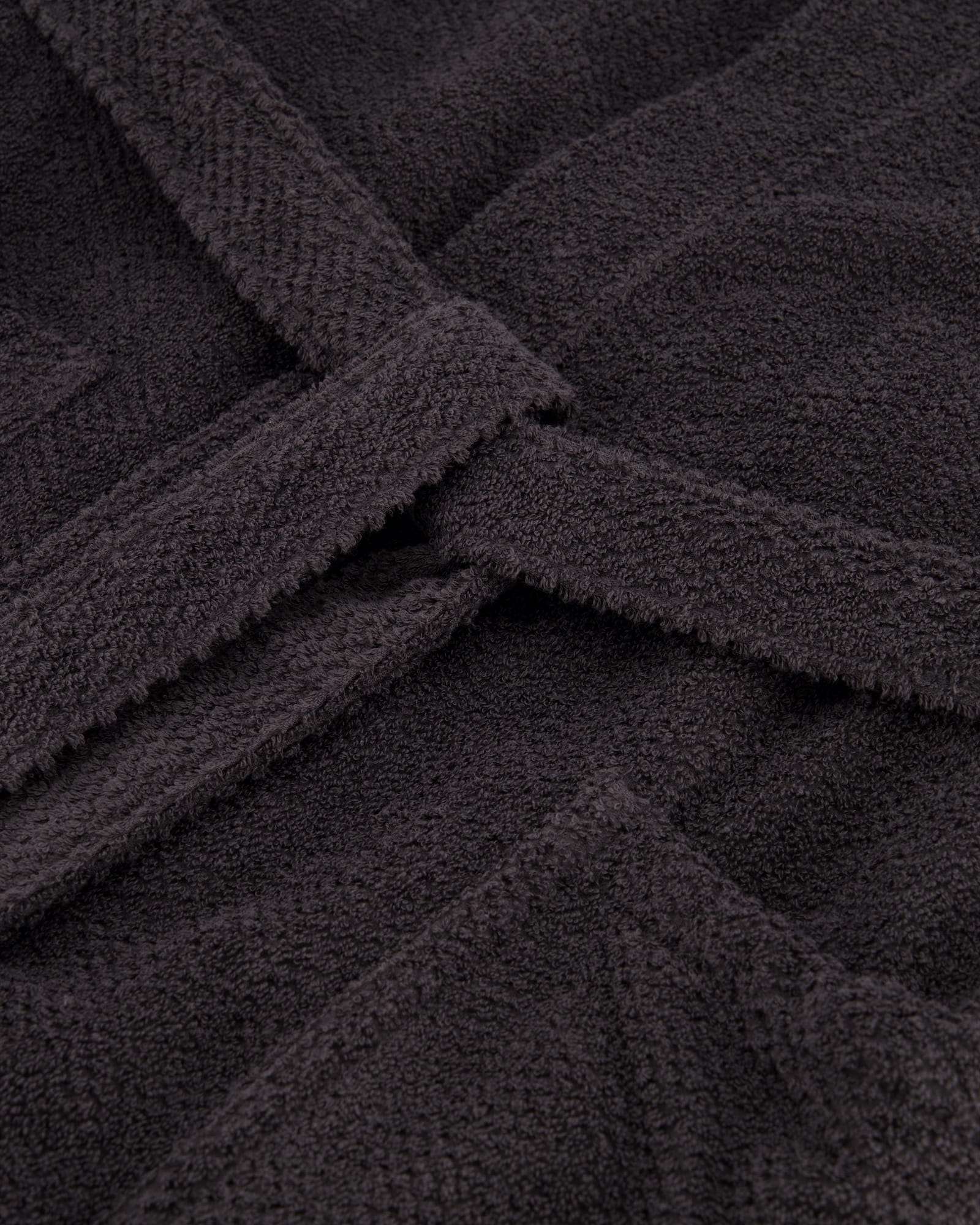 Cawö Bademäntel Herren Kimono Pure 5622 basalt - 740