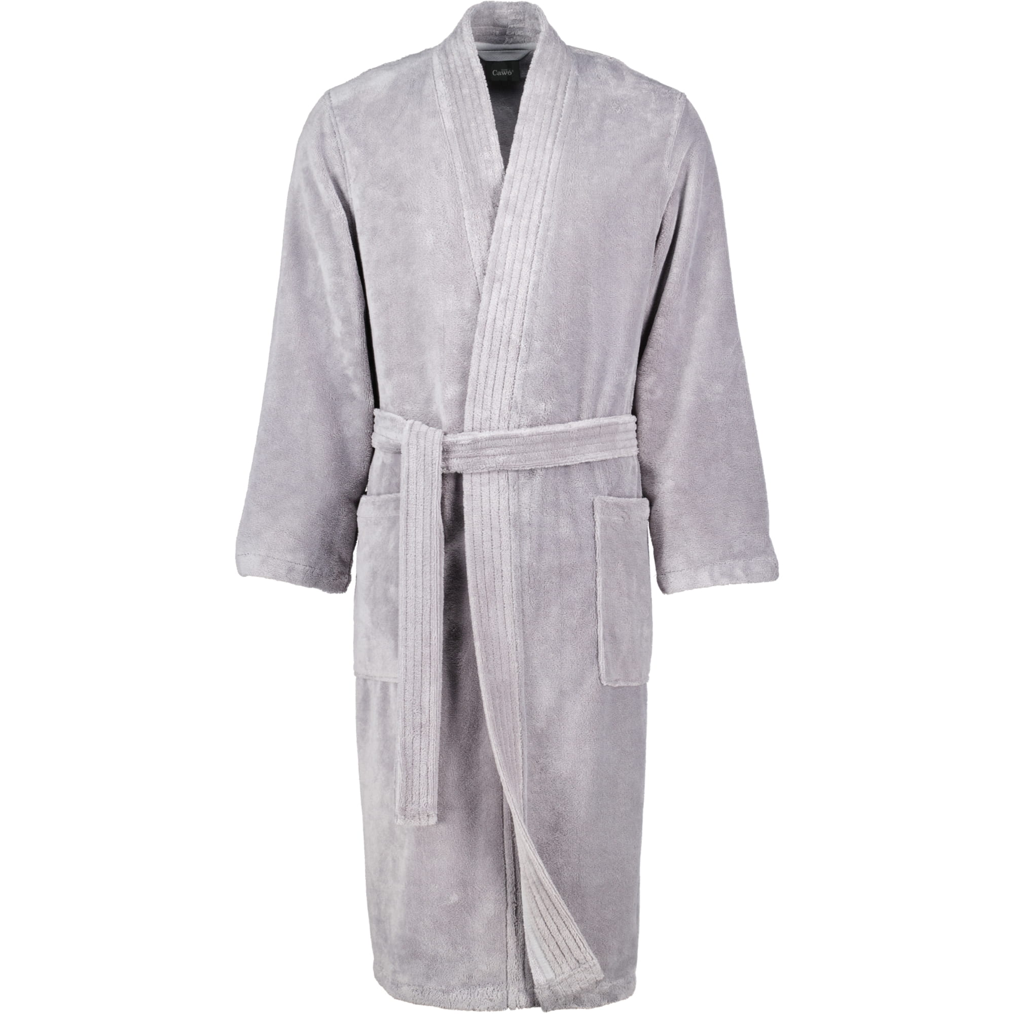 Cawö Home Herren Bademantel Kimono 800 - Farbe: graphit - 73