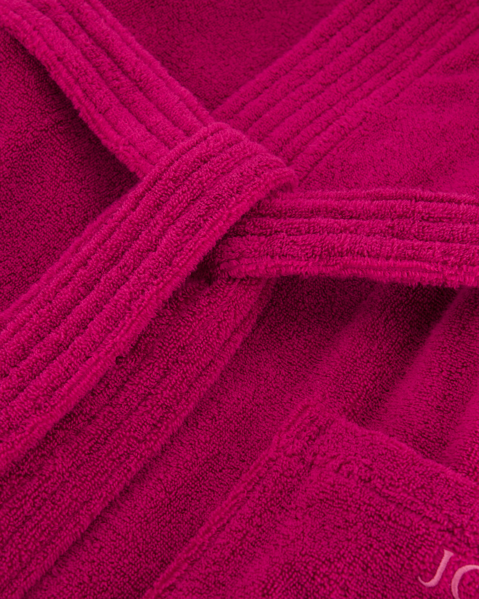 JOOP! Damen Bademantel - Kapuze 1649 - Farbe: Beere - 207