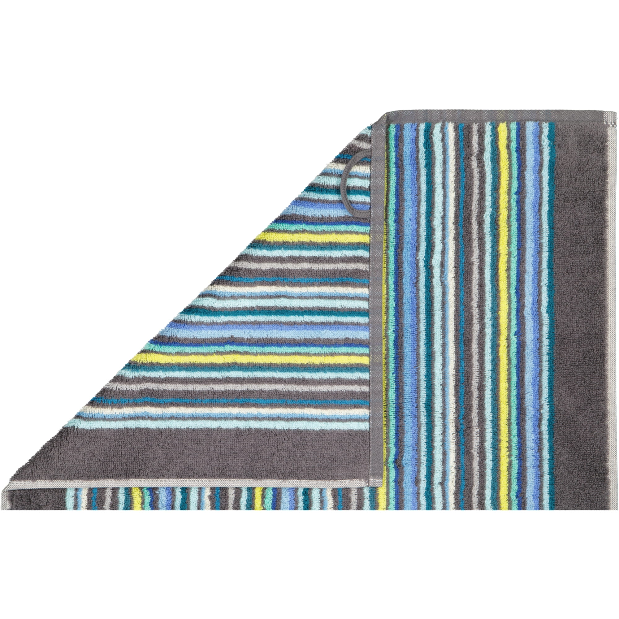 Cawö Handtücher Remake Streifen 2020 grün-multicolor - 16