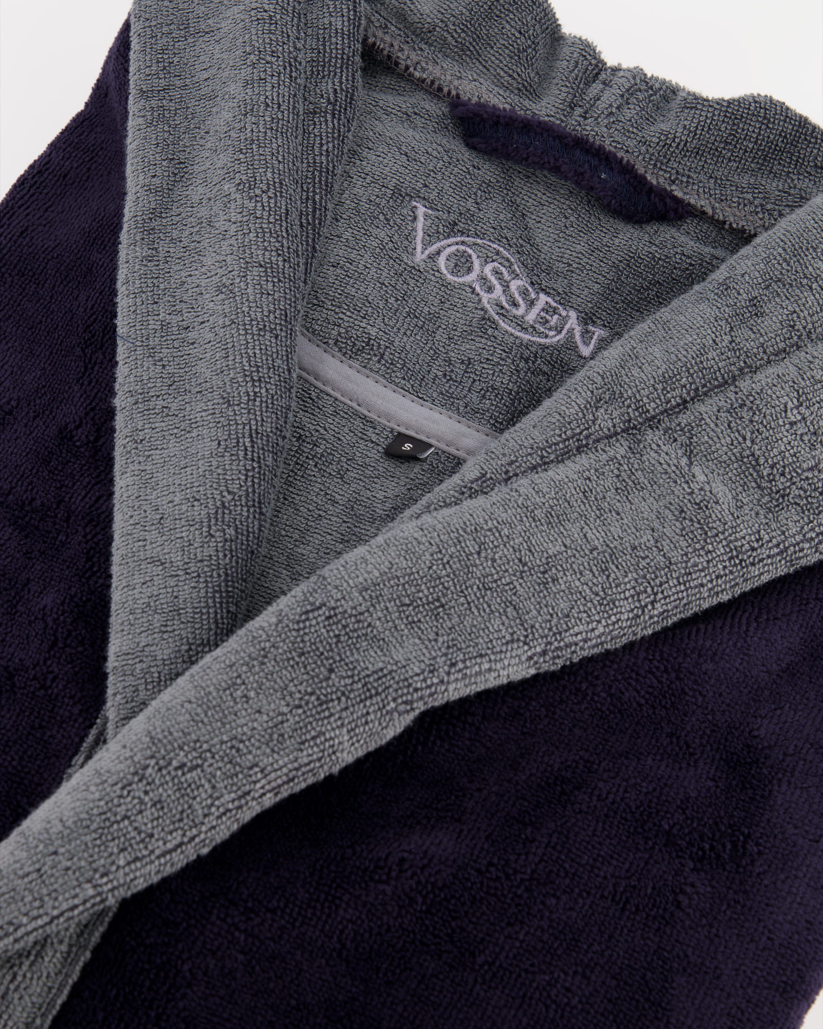 Vossen Bademäntel unisex Kapuze Poppy anthrazit - 013