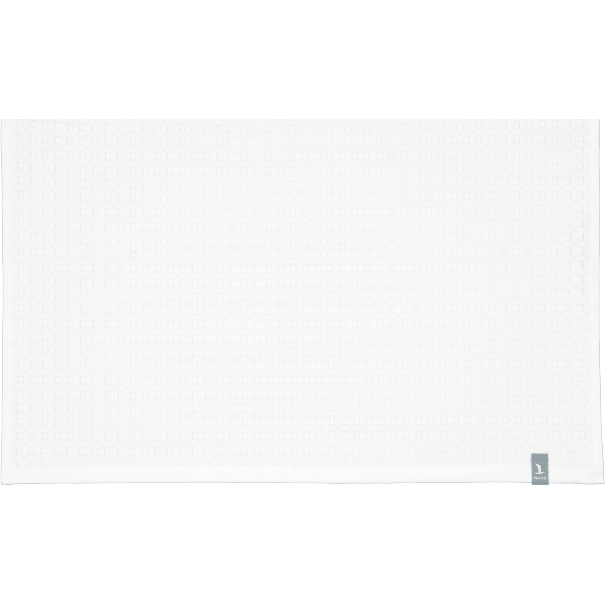 Möve - Waffelpiquée - Farbe: snow - 001 (1-0605/8762) - Gästetuch 40x70 cm
