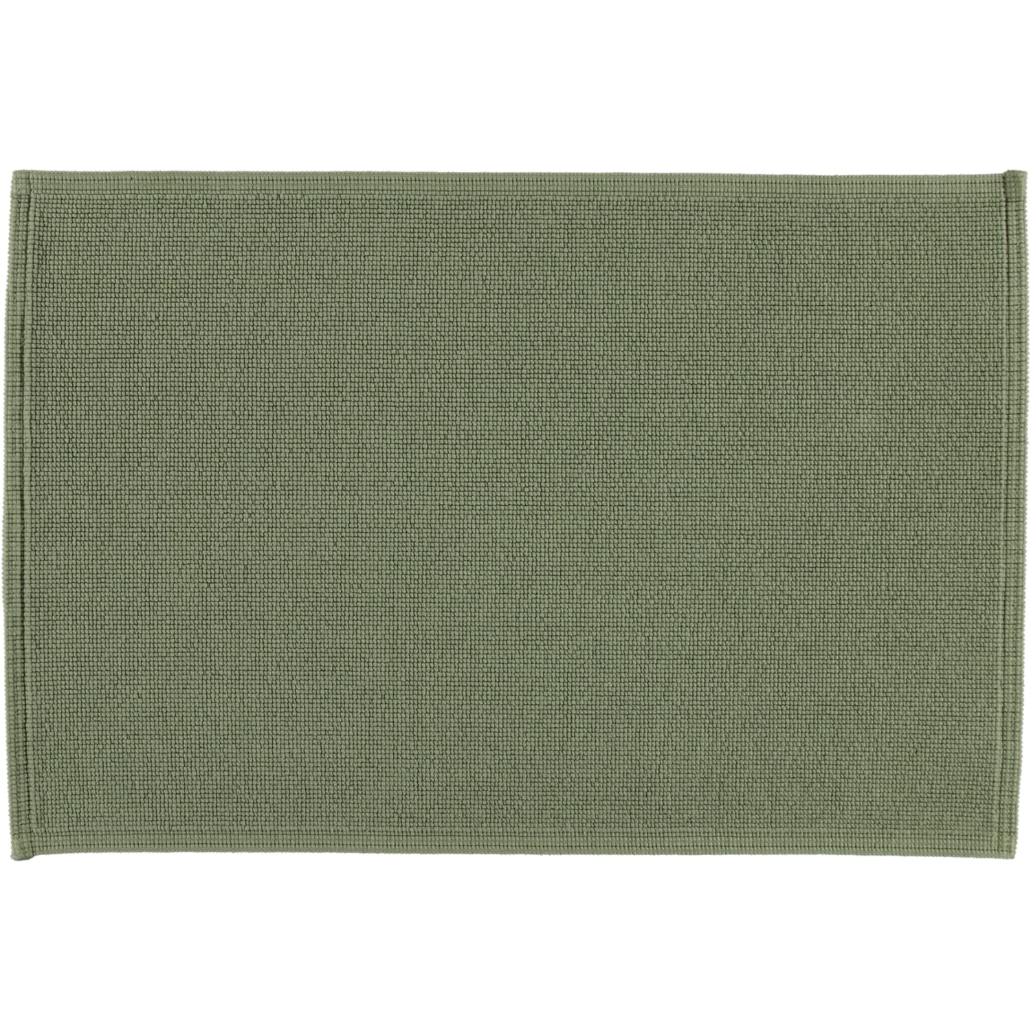 Rhomtuft - Badematte Plain - Farbe: olive - 404 - 60x90 cm