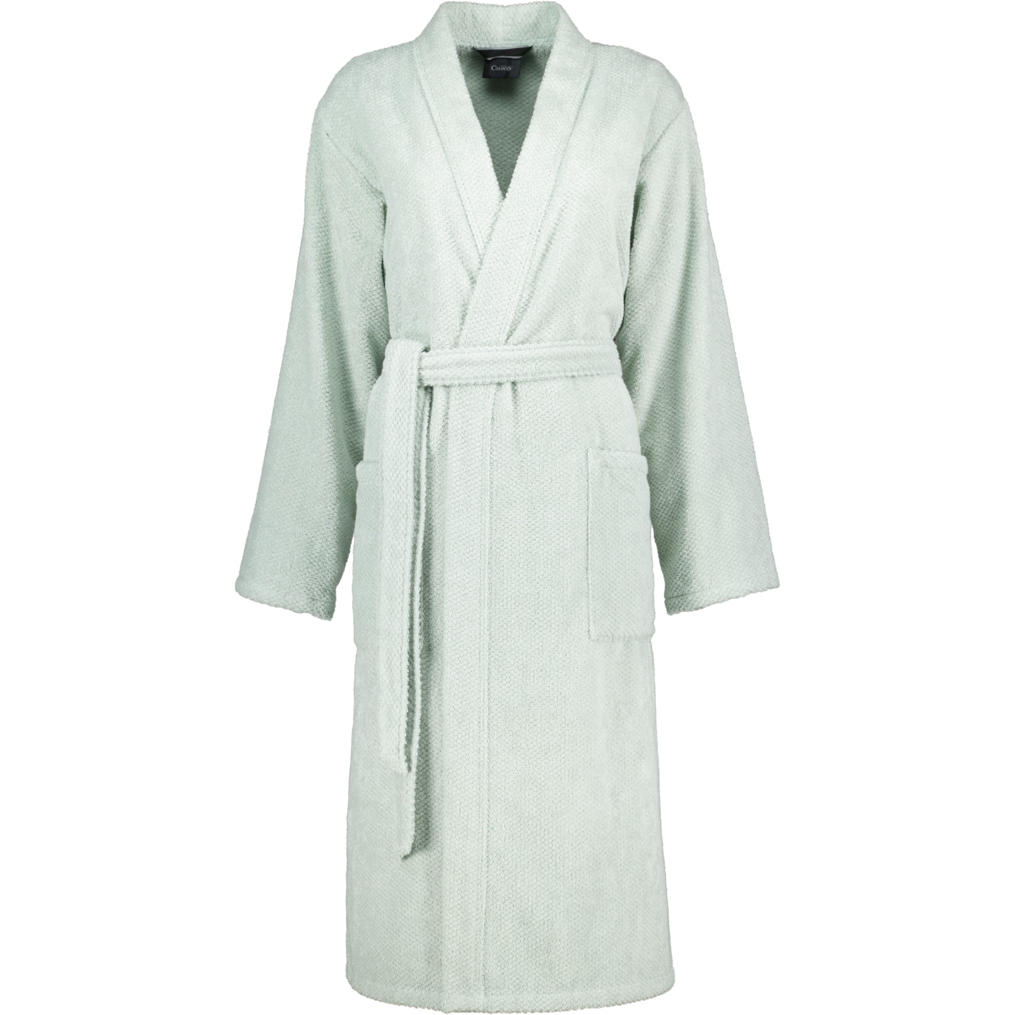 Cawö Bademäntel Damen Kimono Pure 5222 eukalyptus - 450