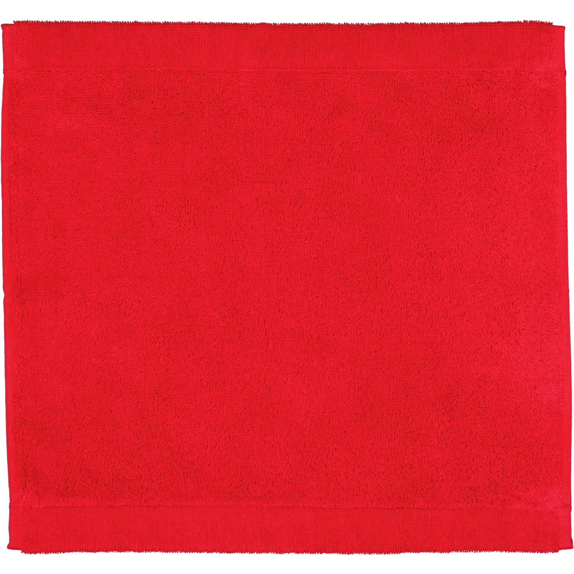 Cawö Handtücher Lifestyle Uni 7007 rot - 203 - Seiflappen 30x30 cm