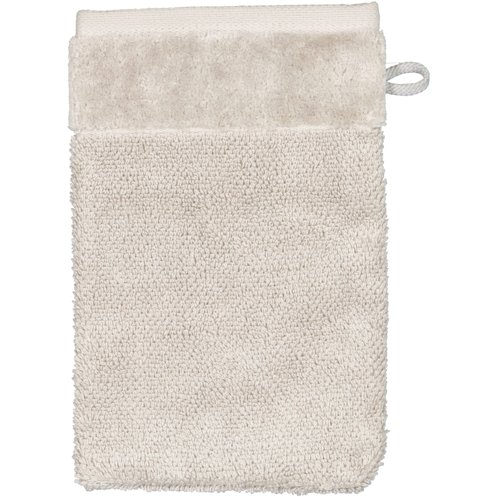 Möve Bamboo Luxe - Farbe: silver grey - 823 (1-1104/5244) - Waschhandschuh 15x20 cm