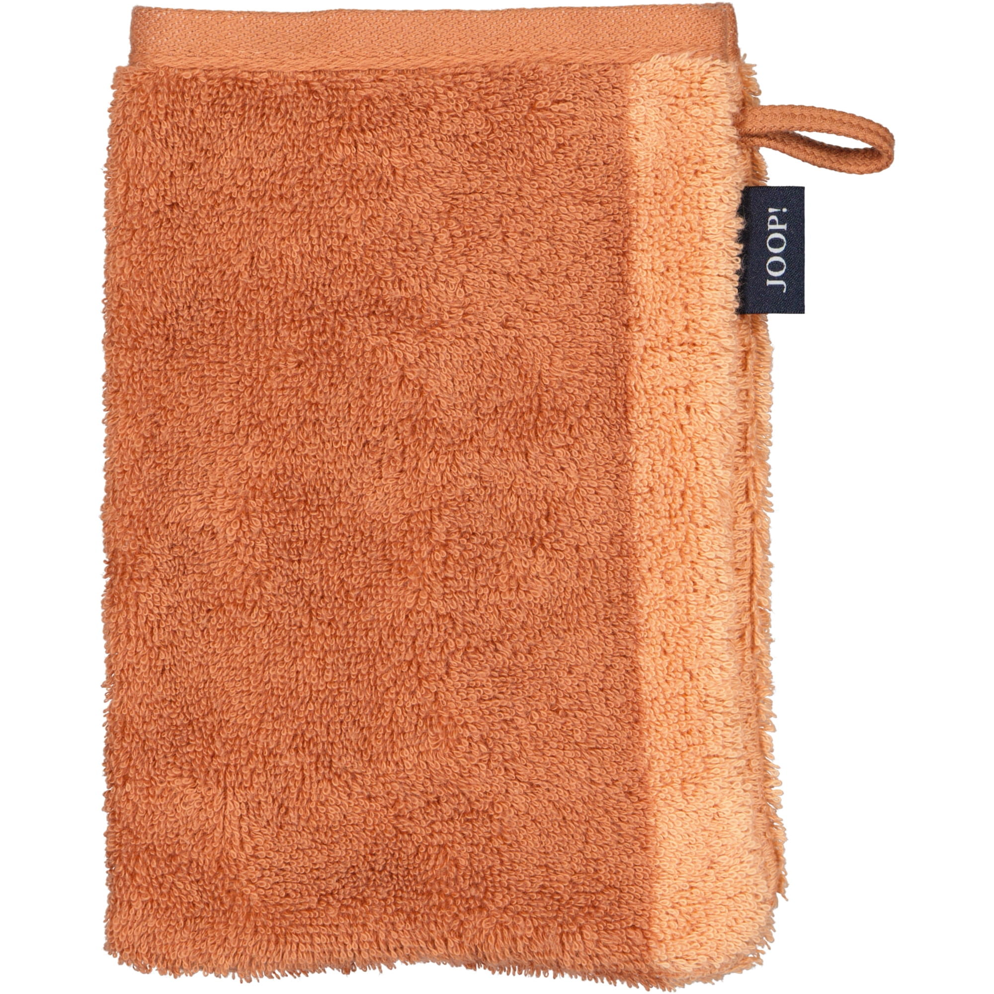 JOOP Tone Doubleface 1689 - Farbe: Kupfer - 38 - Waschhandschuh 16x22 cm