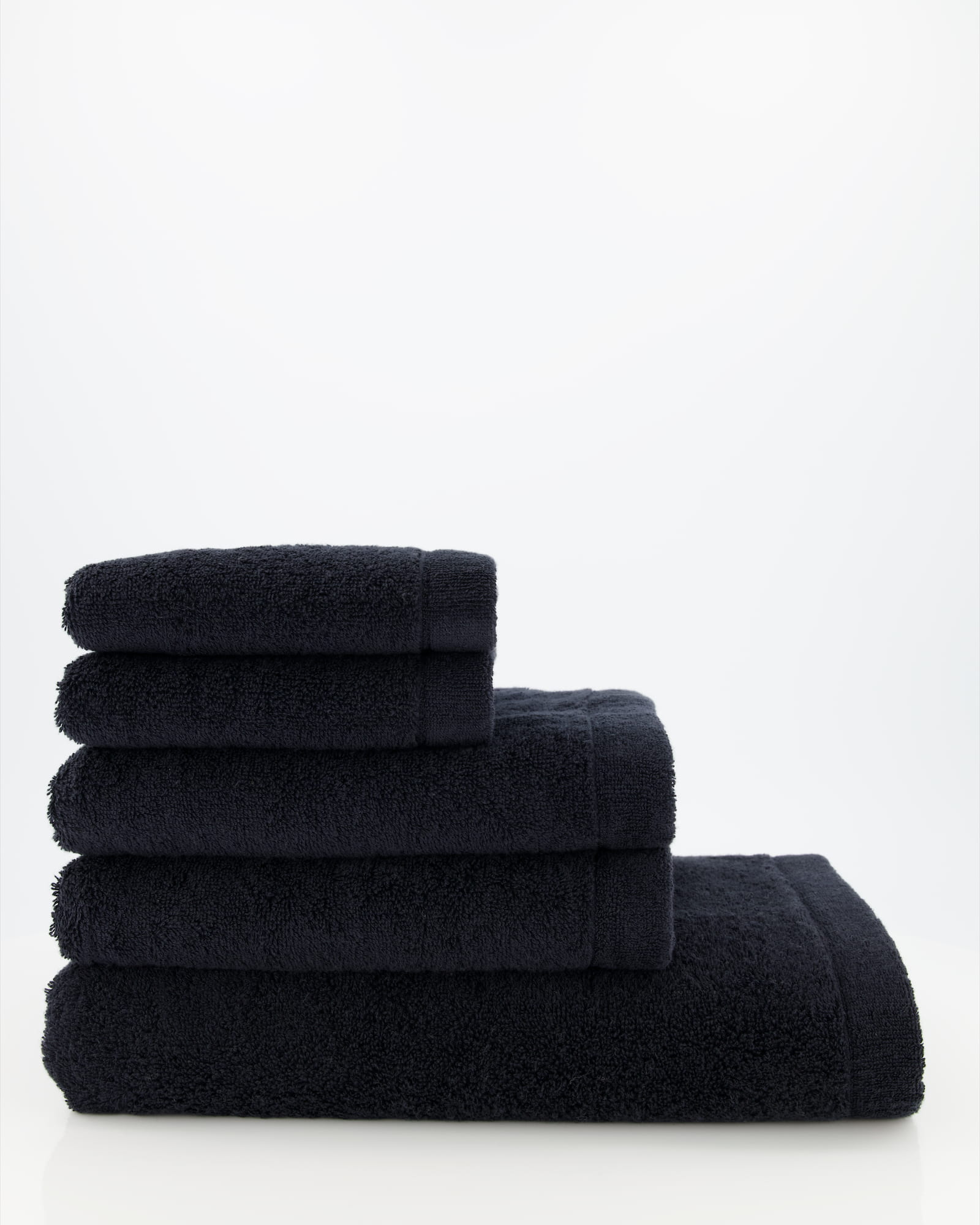 Cawö Handtücher Lifestyle Uni 7007 schwarz - 906 - Waschhandschuh 16x22 cm