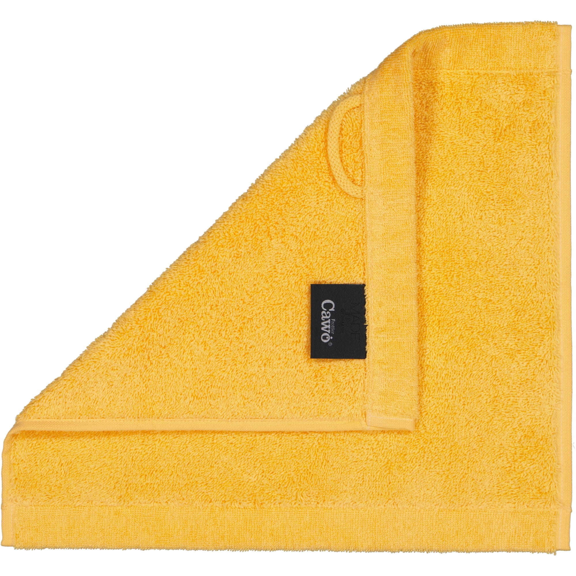 Cawö Handtücher Lifestyle Uni 7007 apricot - 552 - Seiflappen 30x30 cm