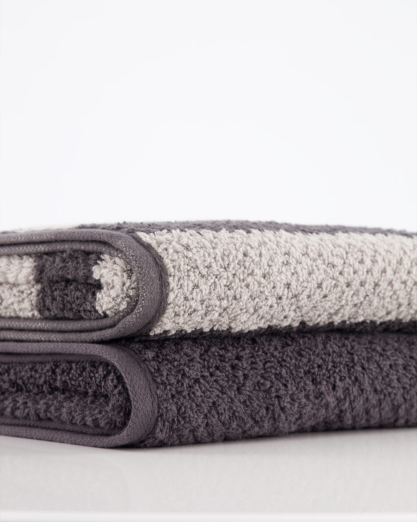 Cawö Handtücher Pure Stripes 6502 basalt - 77