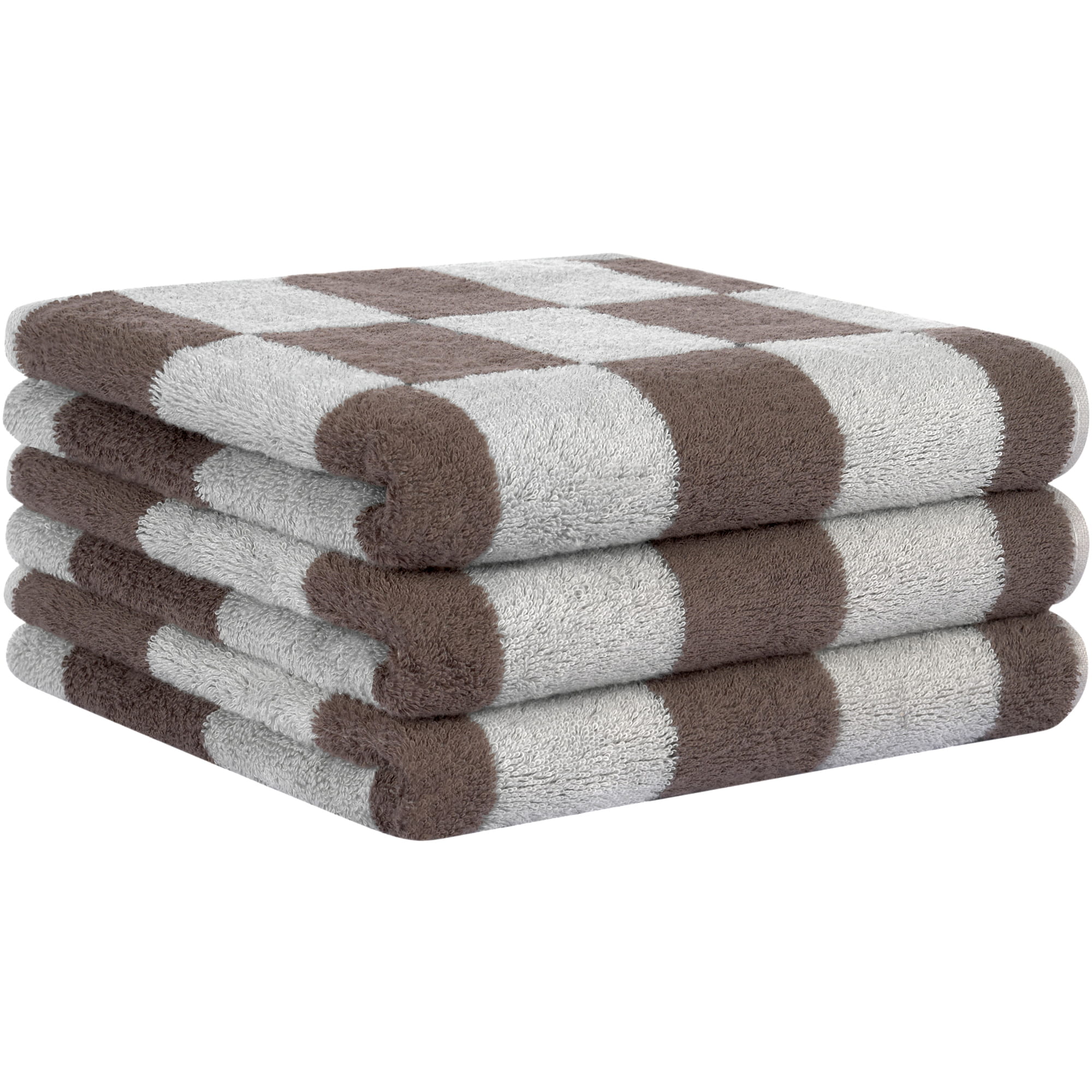 Cawö Handtücher Weekend Karo 6297 platin/pepper - 70 - Duschtuch 70x140 cm