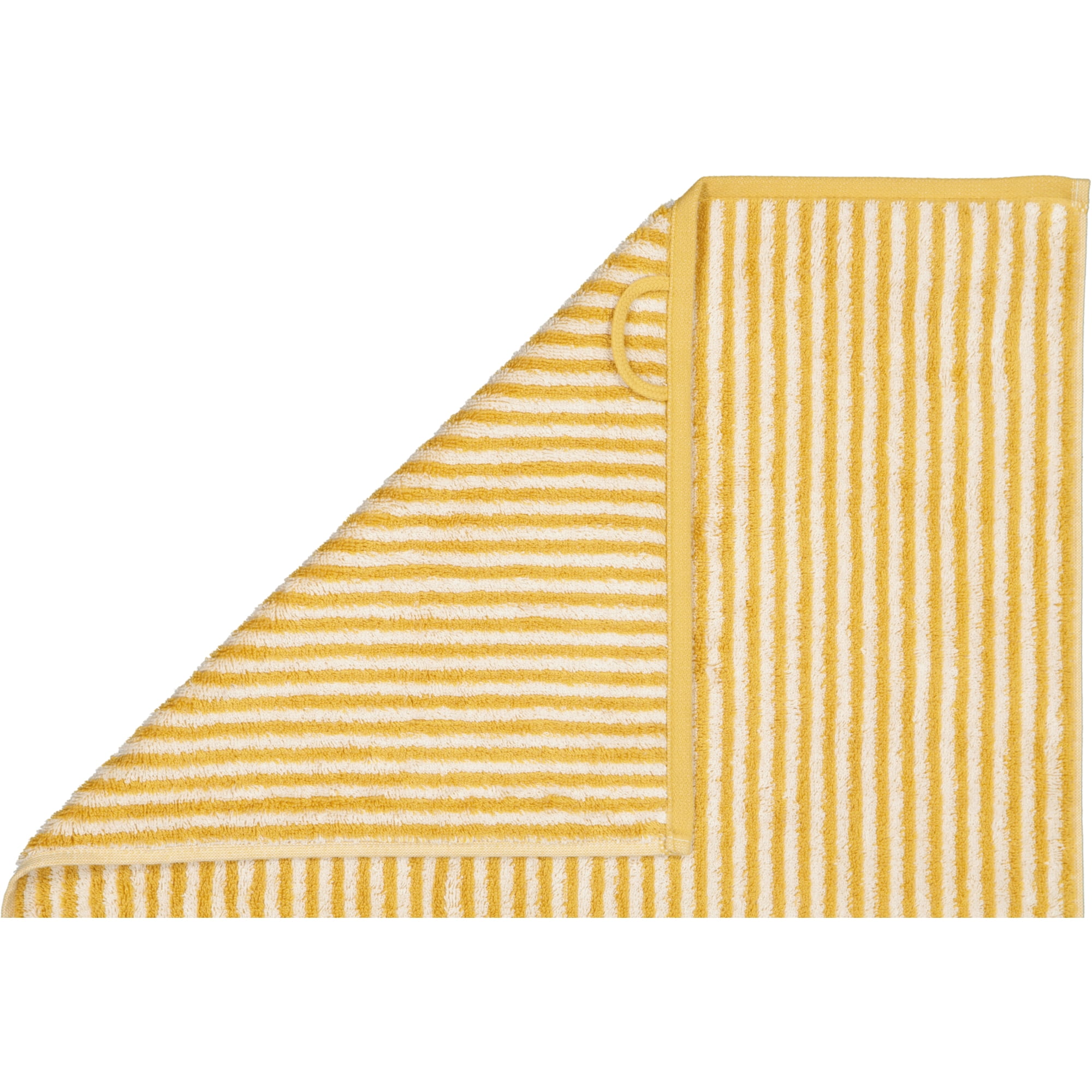 Cawö Handtücher Two-Tone Stripes 480 gold - 53