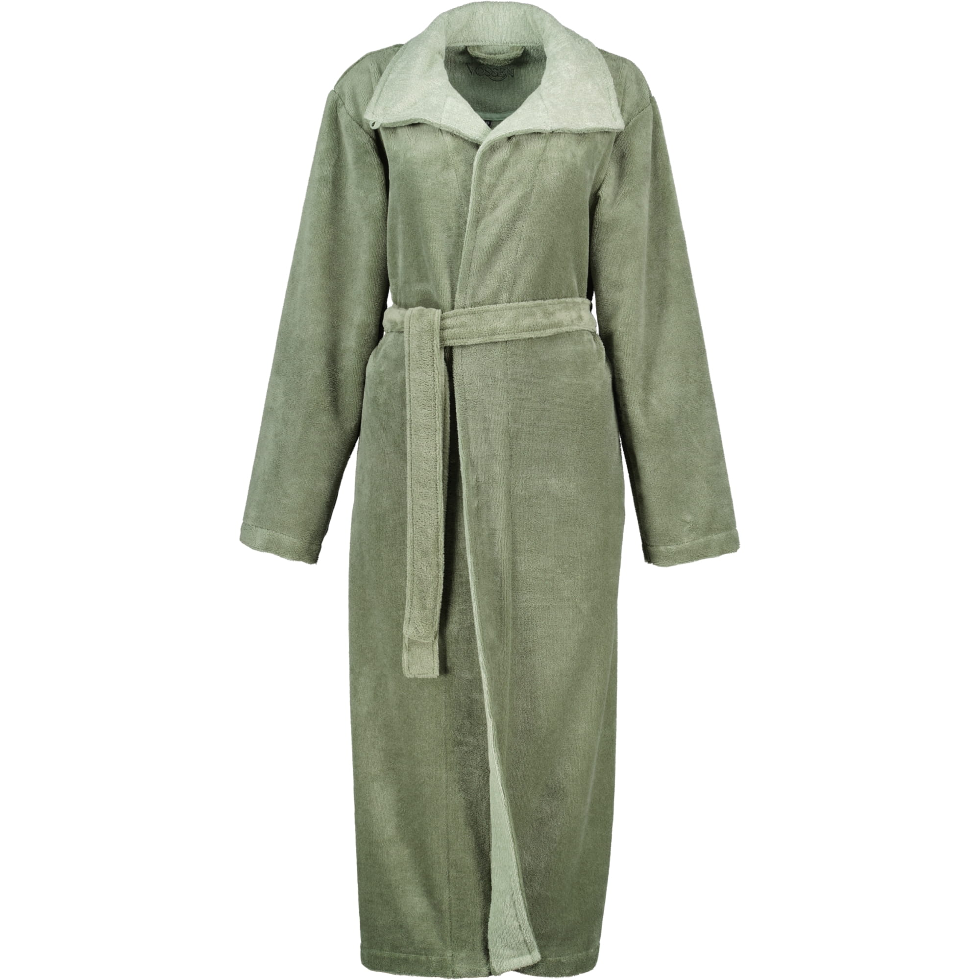 Vossen Bademäntel Damen Stehkragen Andorra detox green/eukalyptus - 0002