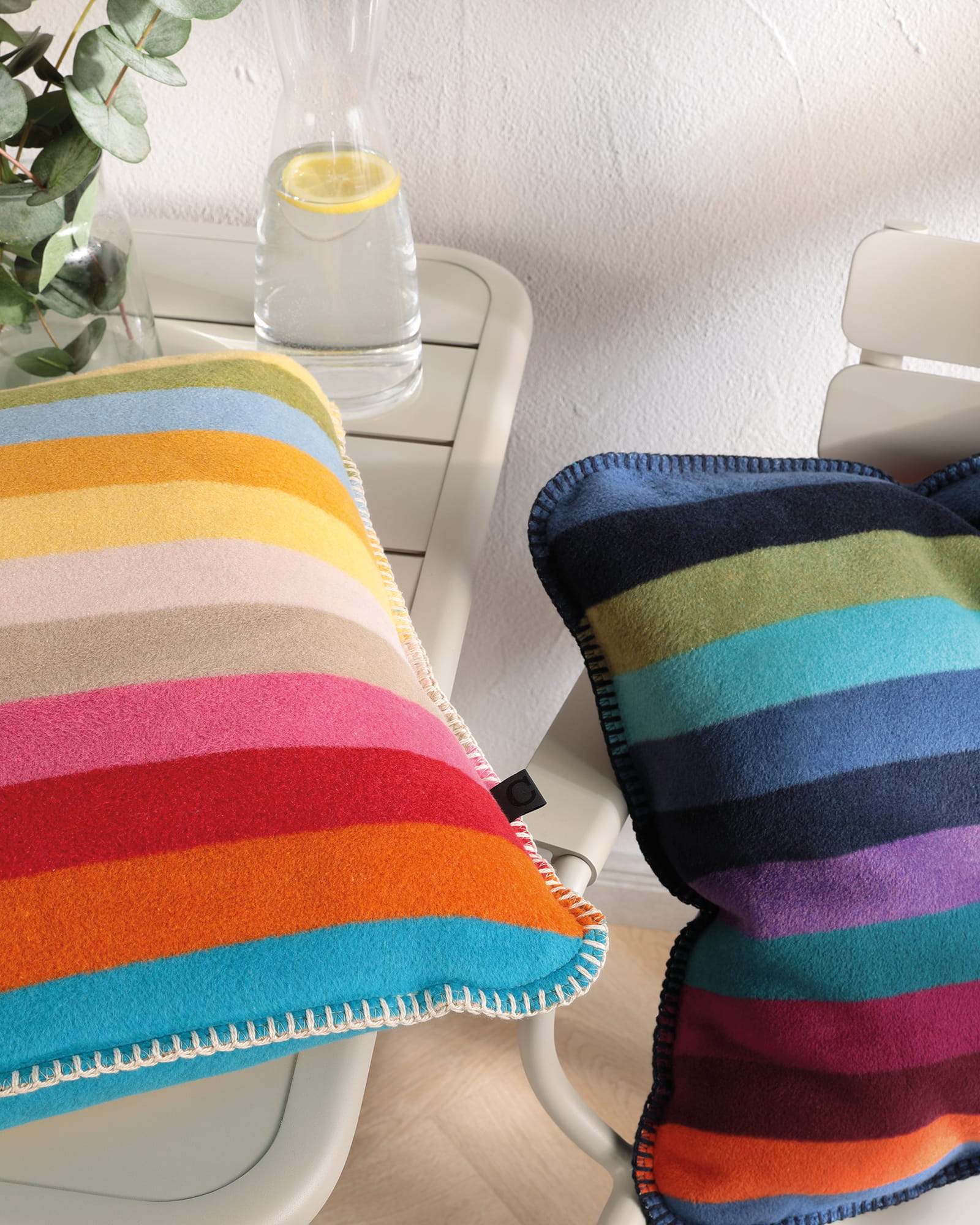 Cawö - Life Style Karo 7047 - Farbe: 84 - multicolor - Handtuch 50x100 cm
