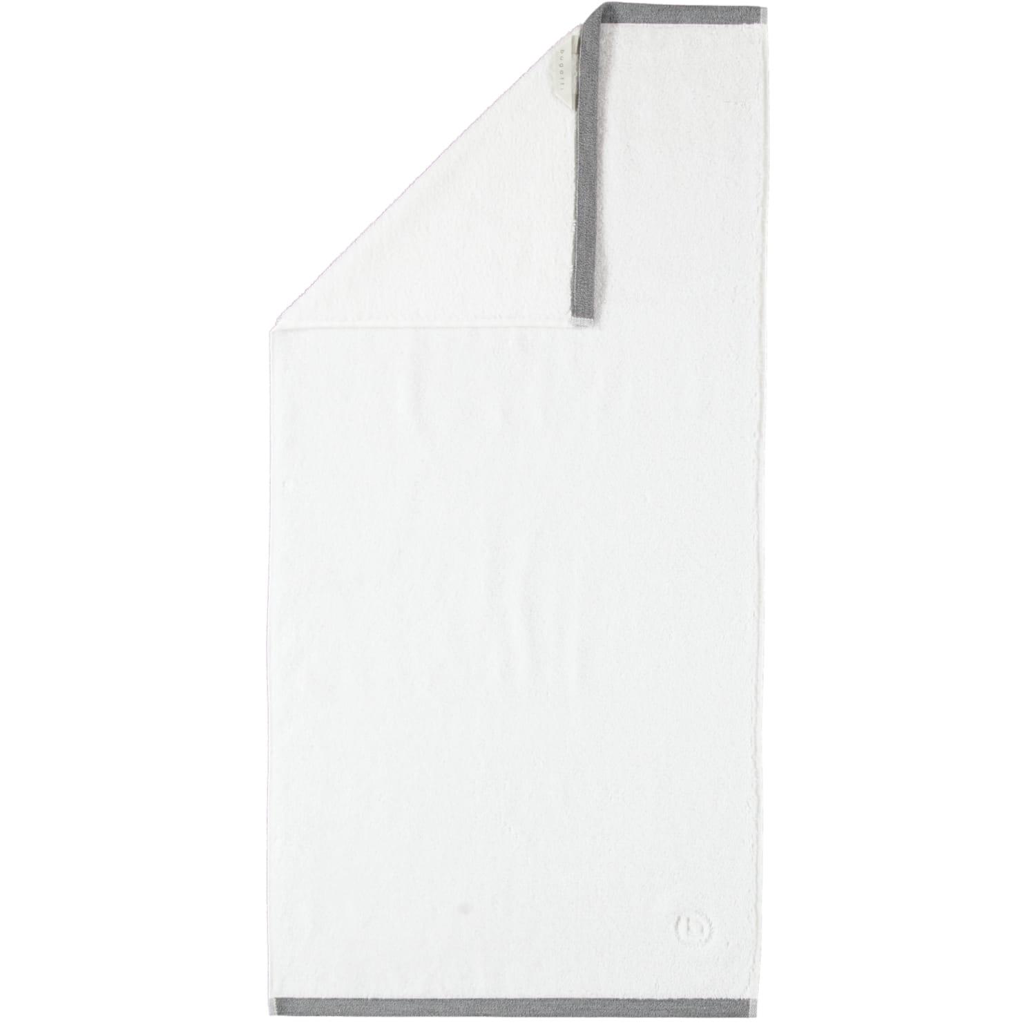 bugatti Handtücher Prato weiß - 030 - Handtuch 50x100 cm