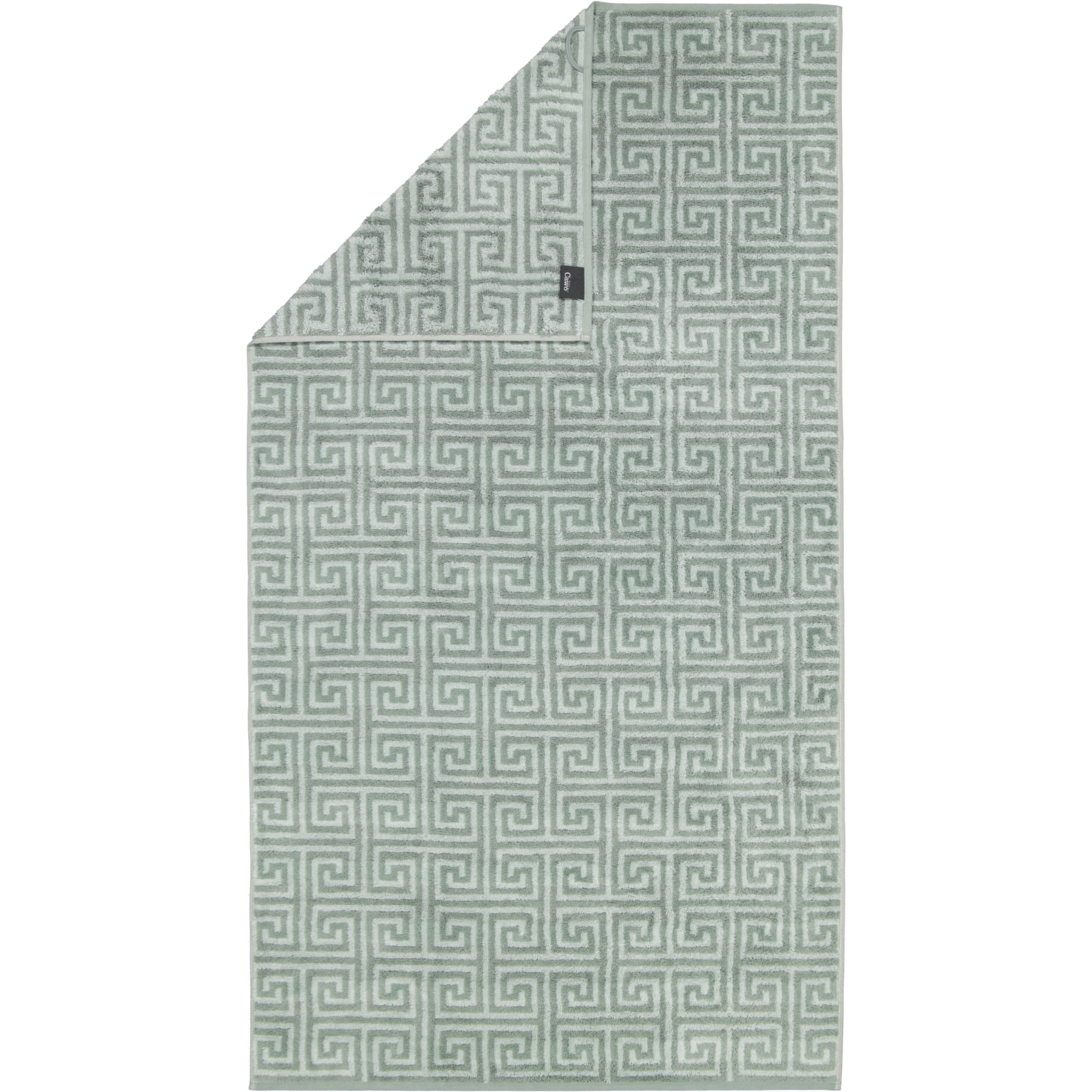 Cawö Handtücher Noblesse Elegance Allover 1088 nordic green - 44 - Duschtuch 80x150 cm