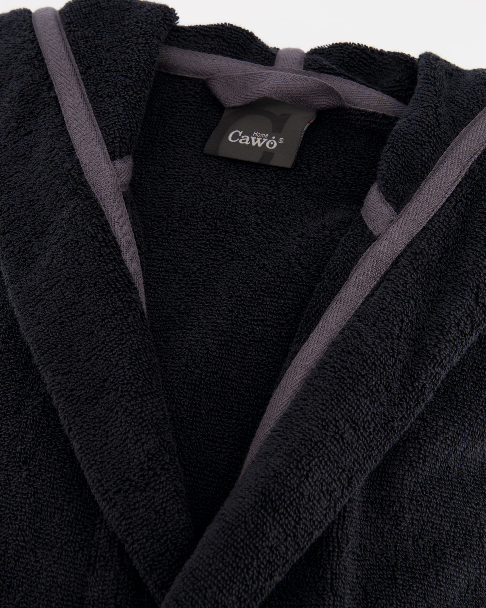 Cawö Home Bademäntel Herren bis 5XL Kapuze Classic 842 - Farbe: lava - 97
