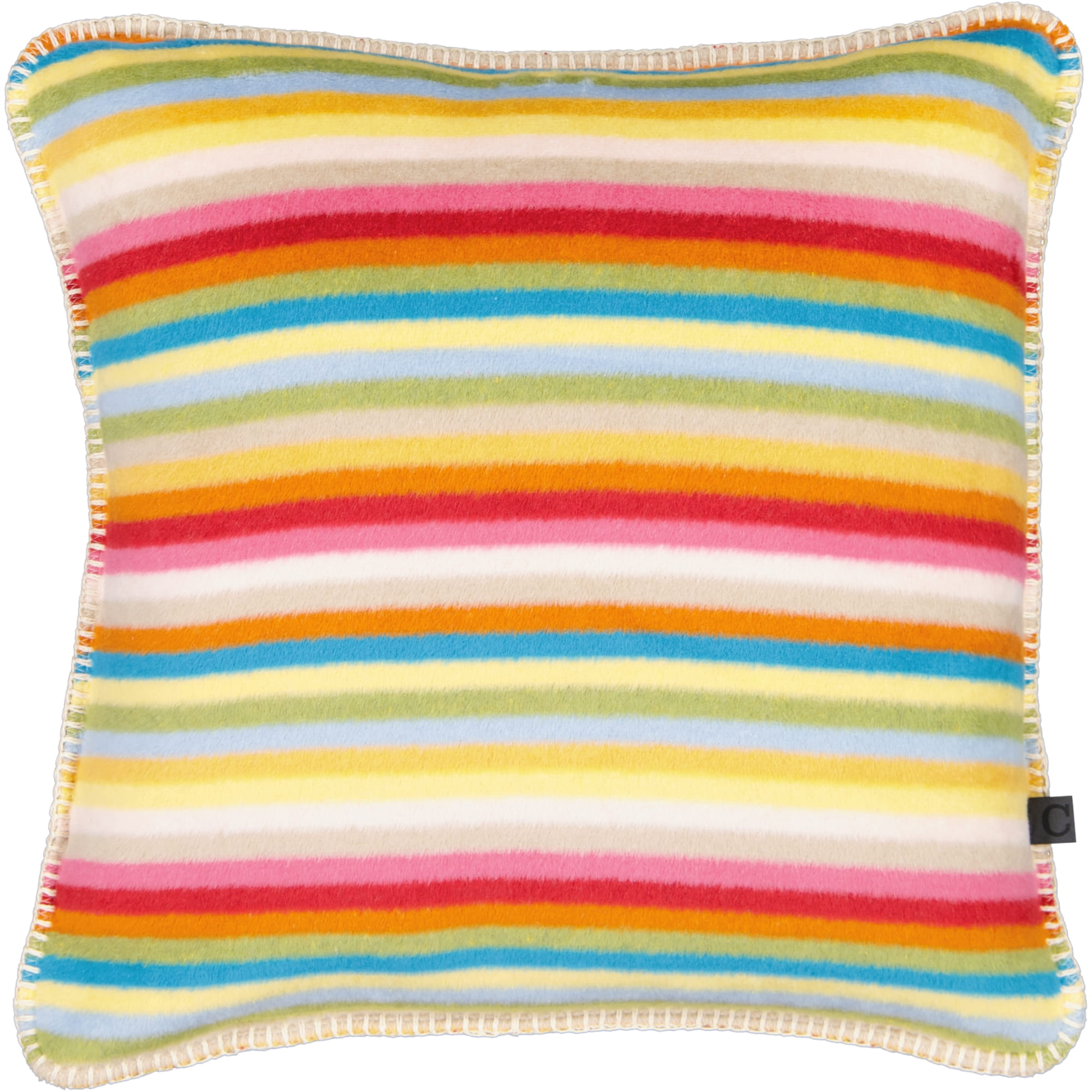 Cawö Kissenhüllen Lifestyle Streifen 7008 multicolor - 25 - 50x50 cm