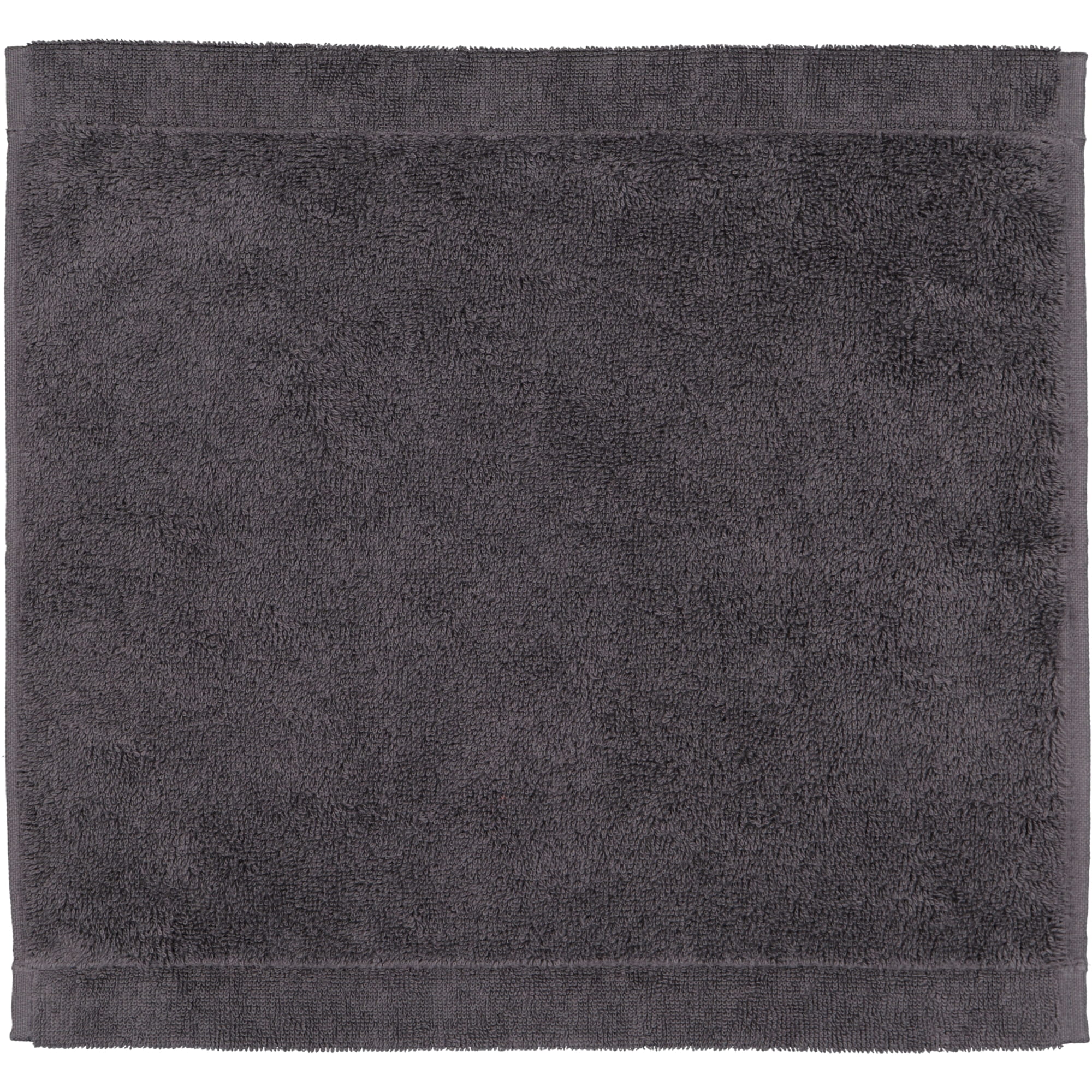 Cawö Handtücher Lifestyle Uni 7007 basalt - 740 - Seiflappen 30x30 cm