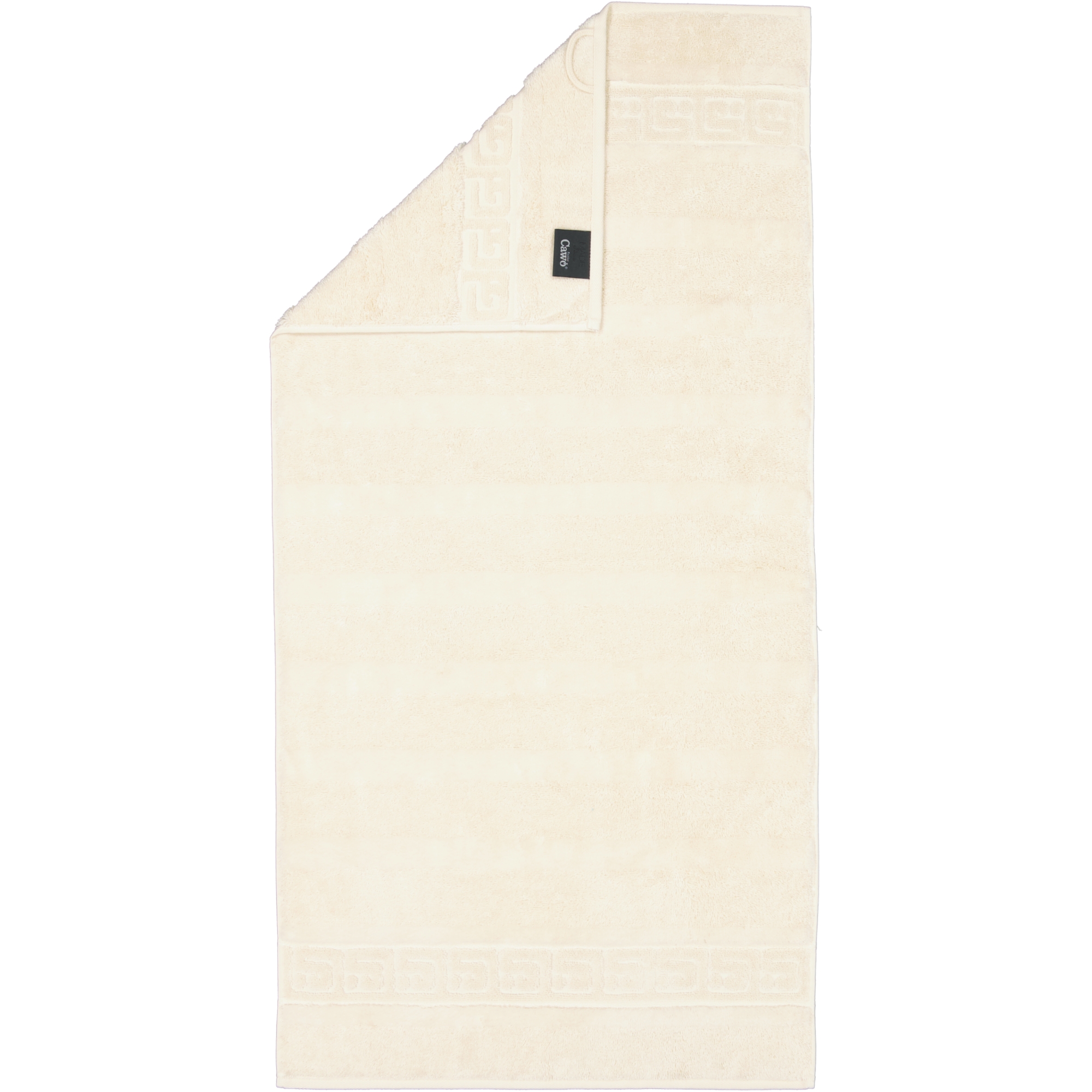 Cawö - Noblesse Uni 1001 - Farbe: 351 - natur - Handtuch 50x100 cm