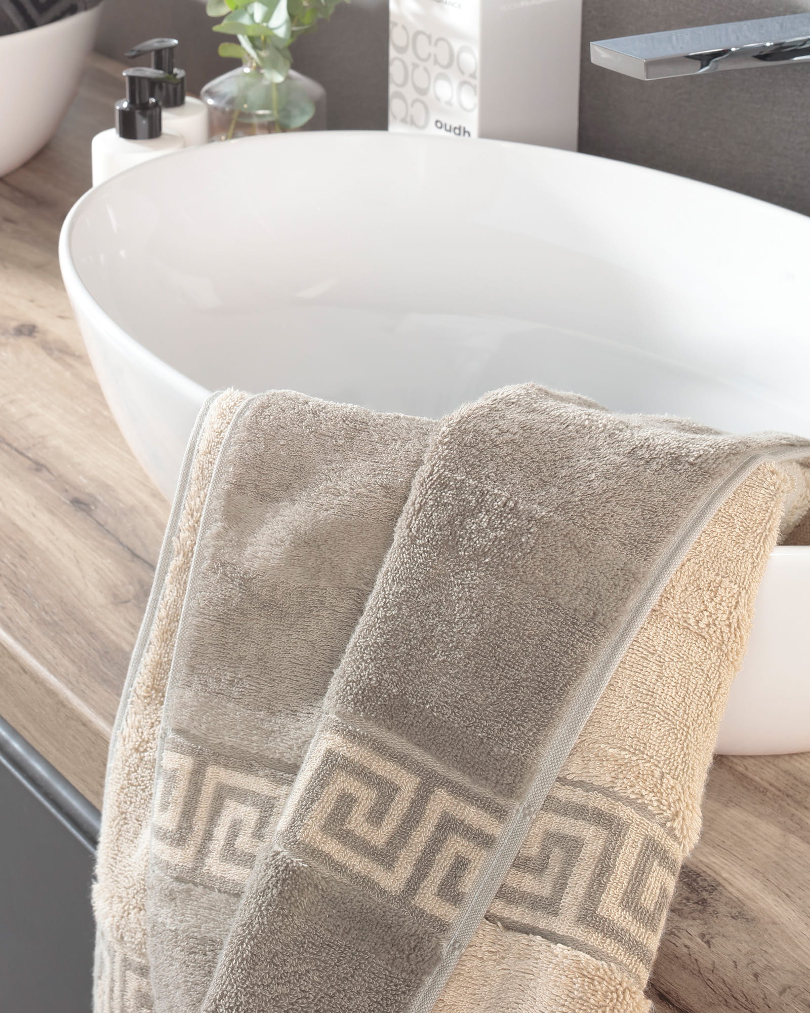 Cawö Handtücher Noblesse Duo 1003 - Farbe: platin - 76