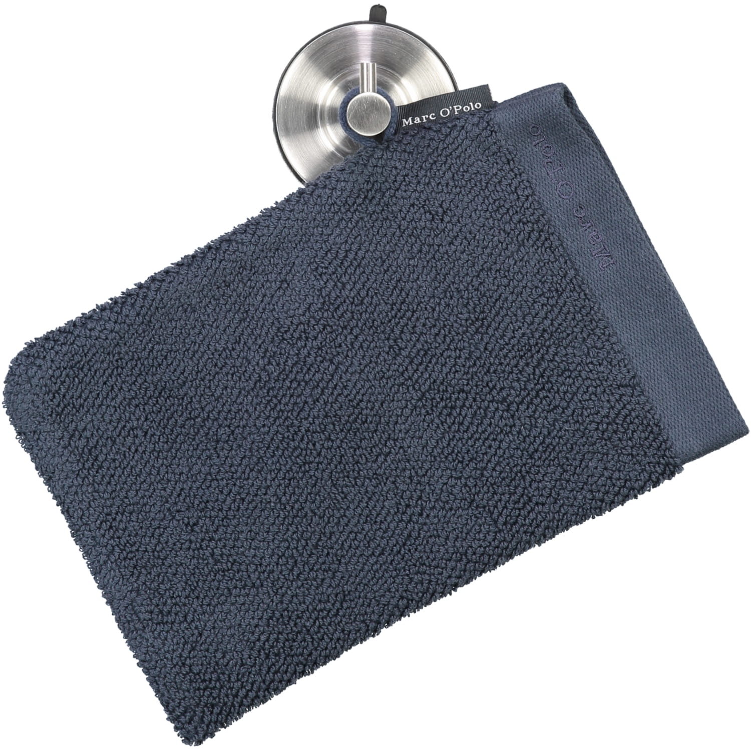 Marc o Polo Timeless uni - Farbe: Marine - Waschhandschuh 16x21 cm