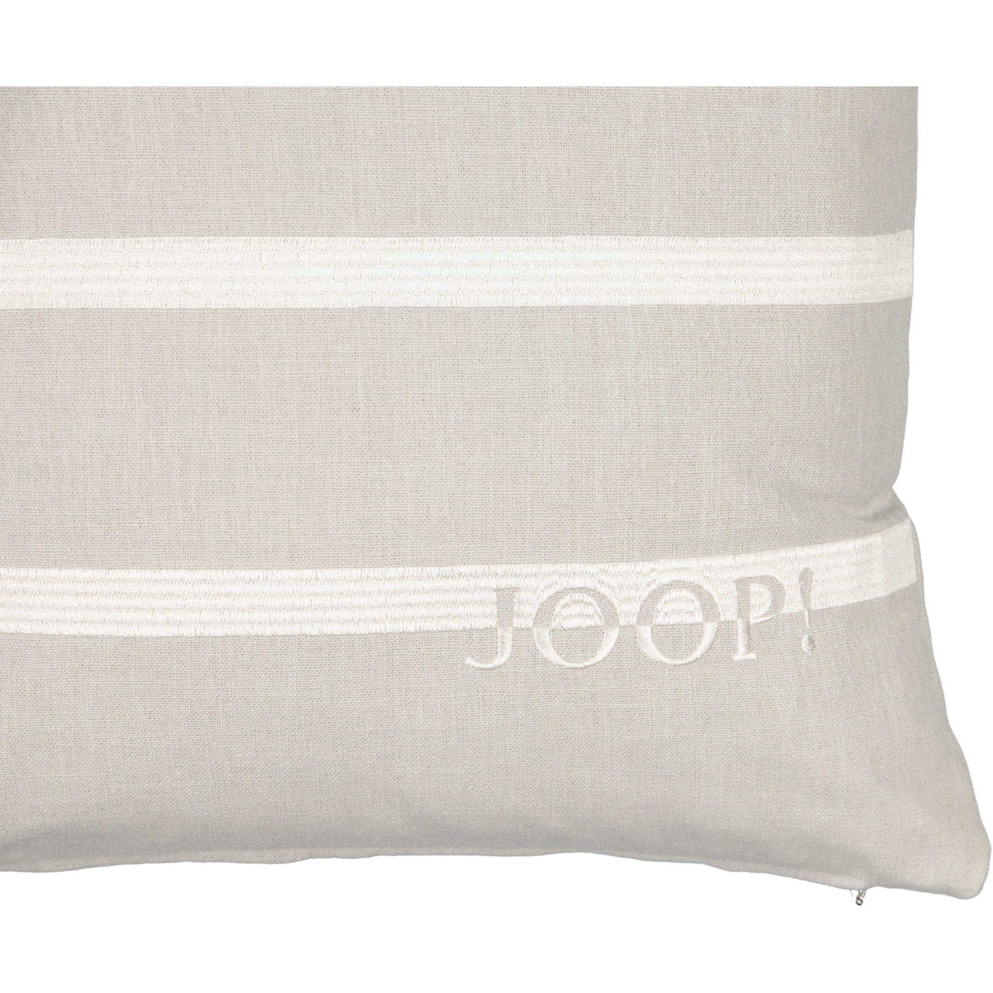 JOOP! Kissenhüllen Trace Silber - 010 - 50x50 cm
