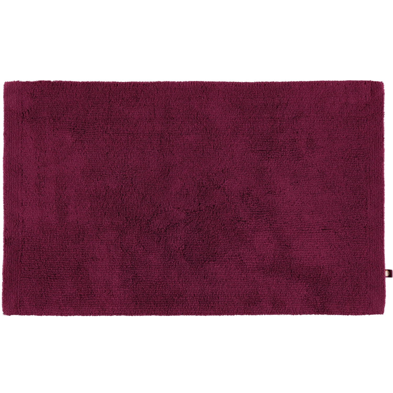 Rhomtuft - Badteppich Pur - Farbe: berry - 237 - 60x100 cm