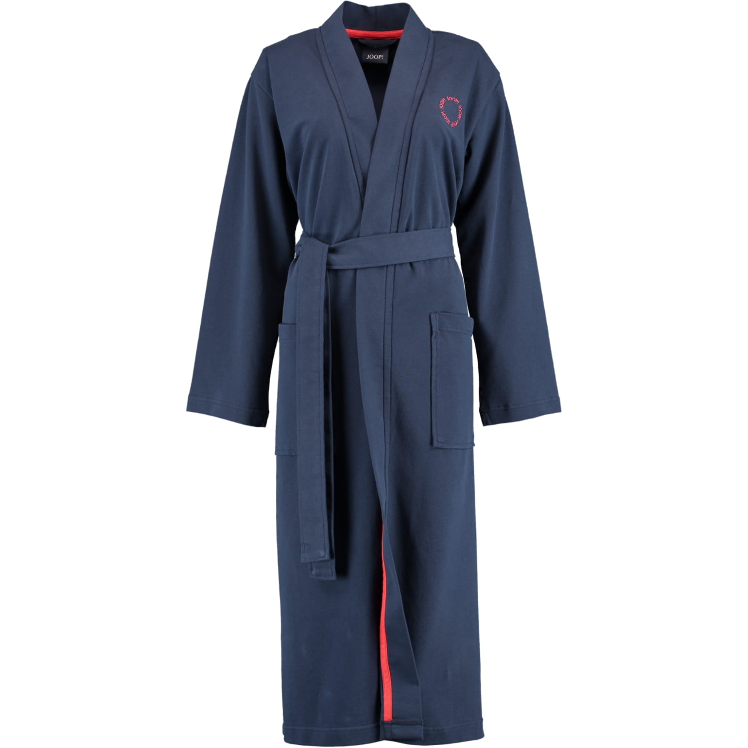 JOOP Damen Bademantel Kimono Pique - 1654 - Farbe: marine - 12 - M