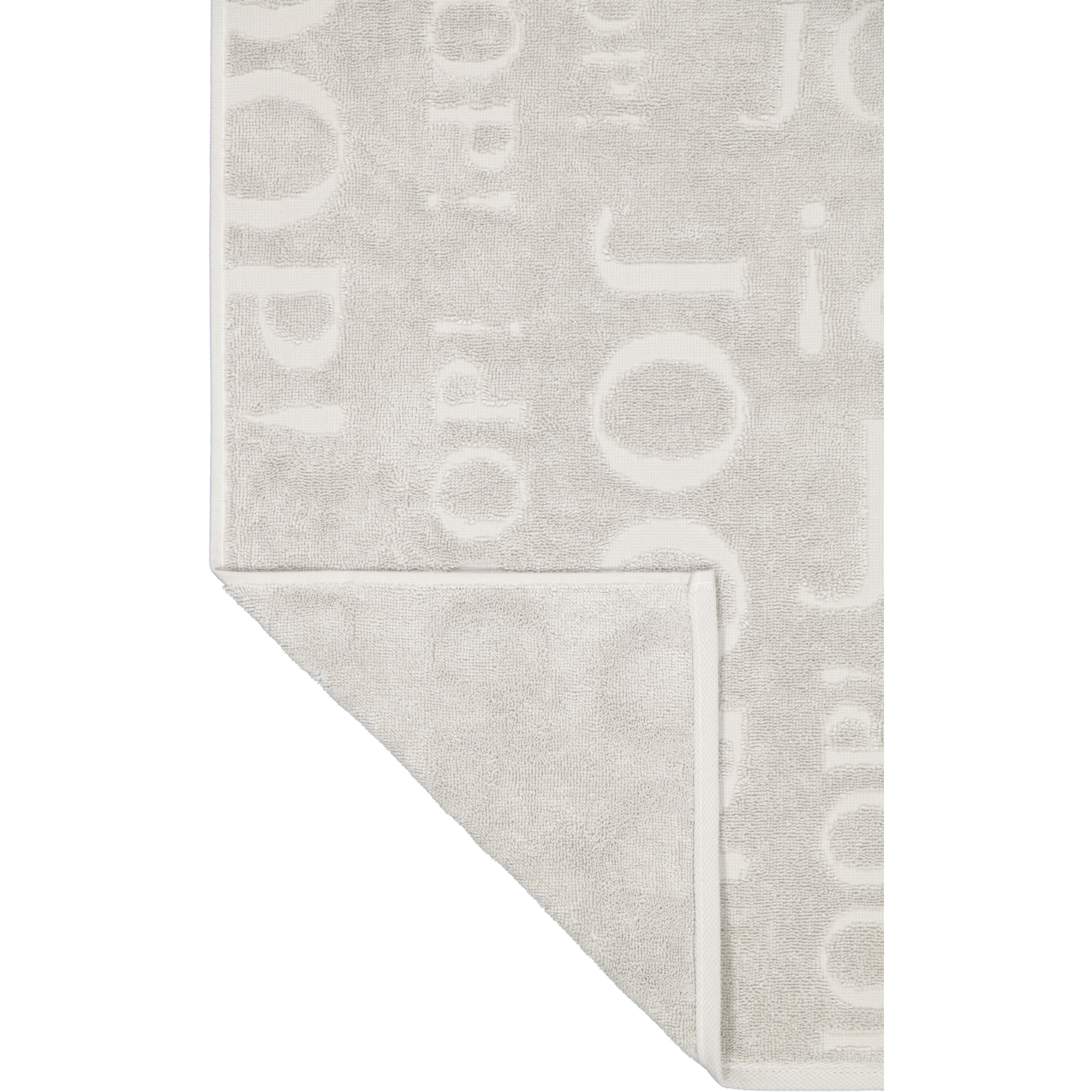 JOOP! Strandtücher Beach Repeat 1697 Platin - 705 - Strandtuch 100x180 cm