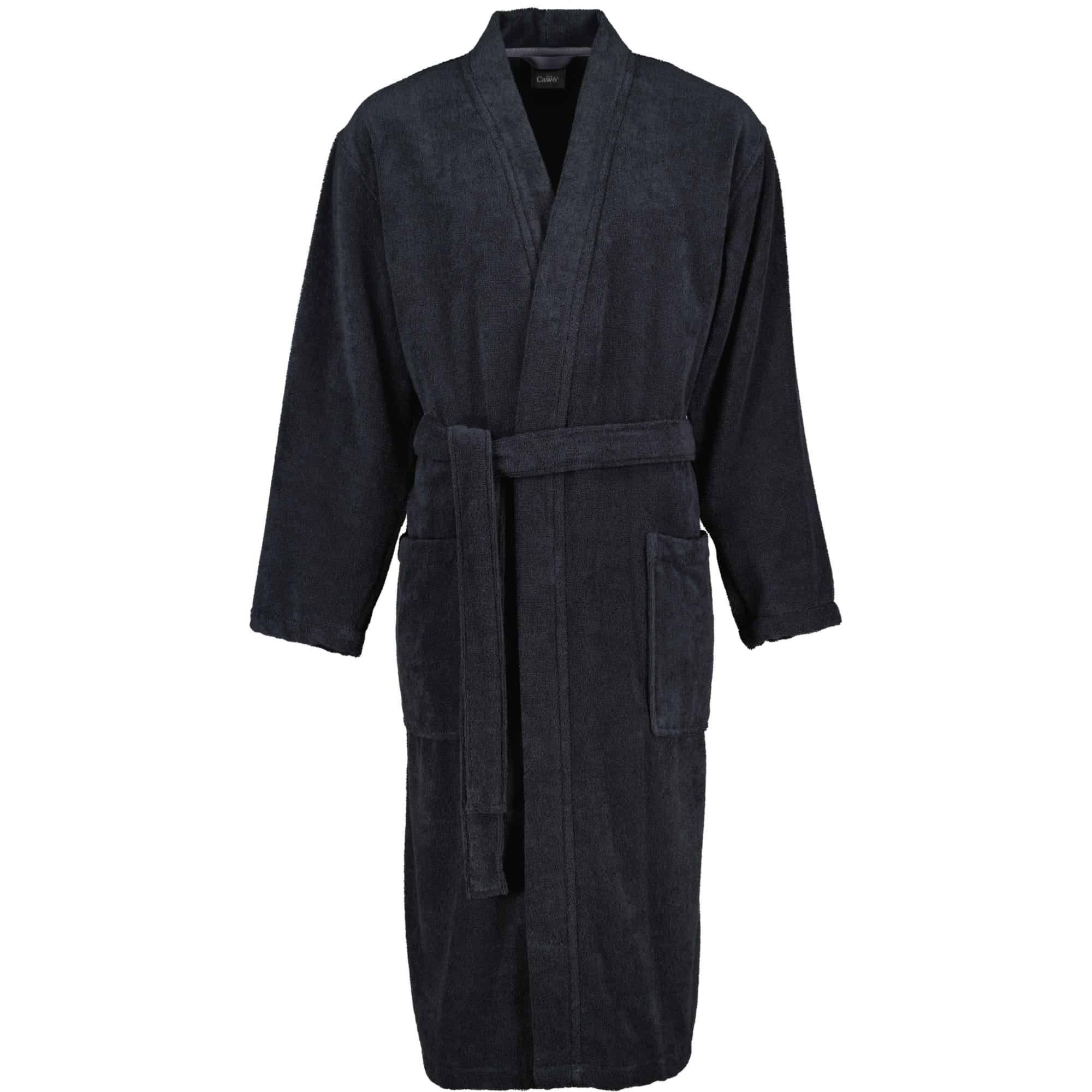 Cawö Home Bademäntel Herren Kimono Uni 828 lava - 97