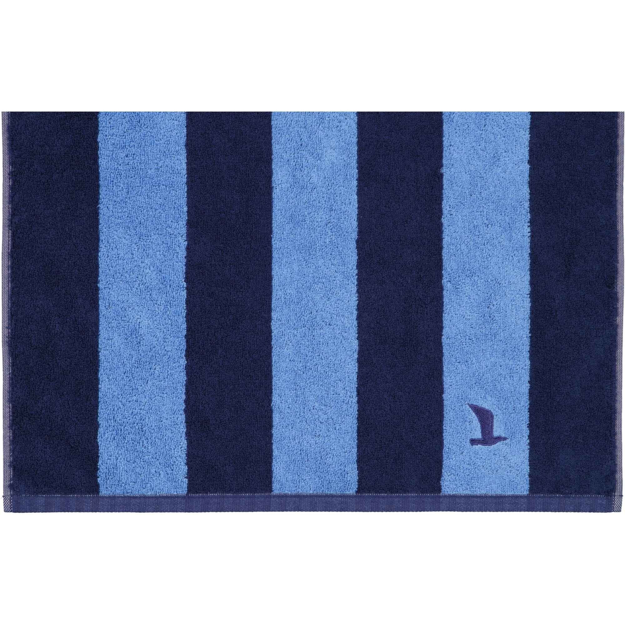 Möve Handtücher Superwuschel Blockstreifen deep sea/cornflower - 042