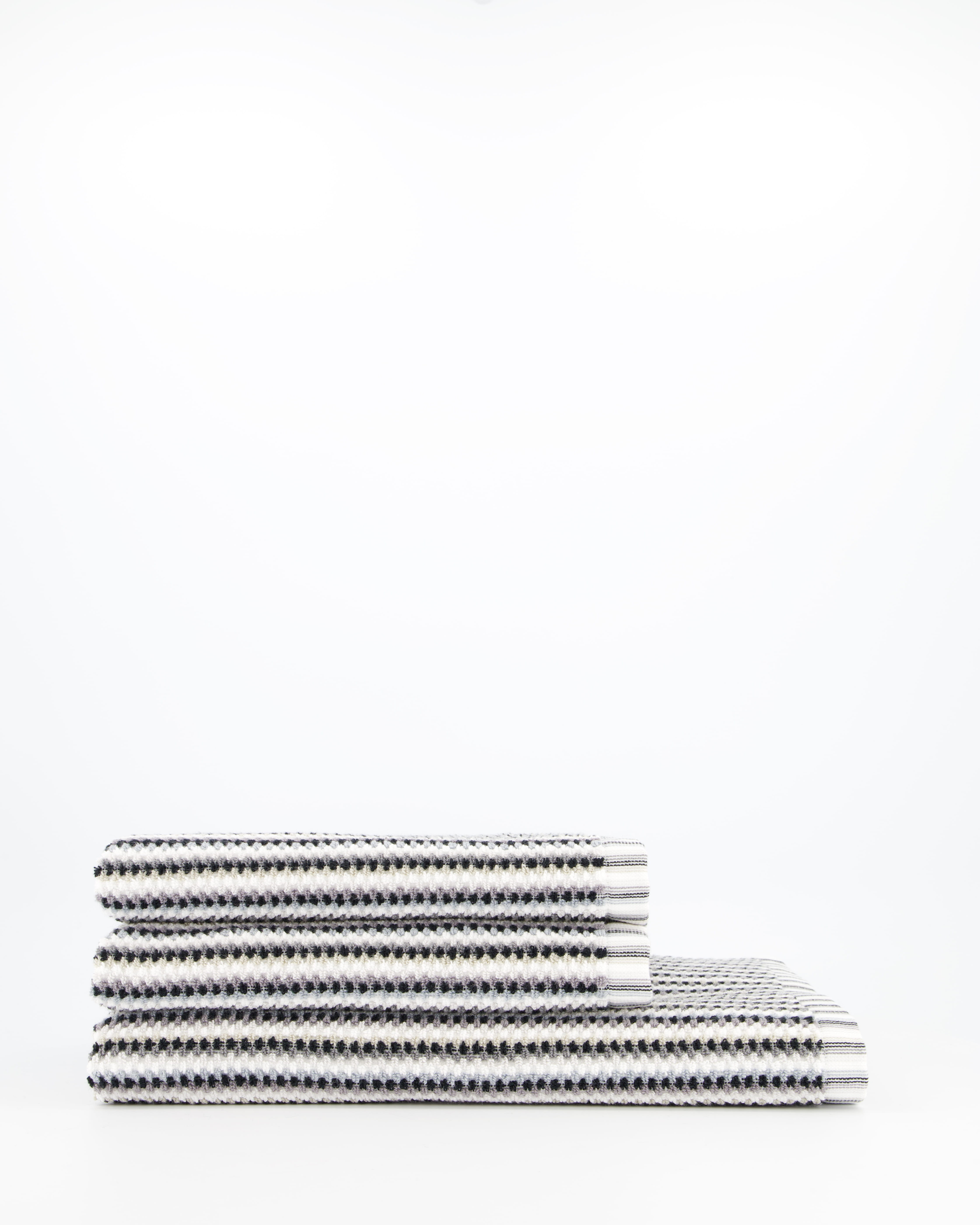 Möve Handtücher Bliss Bunt silver/black - 081