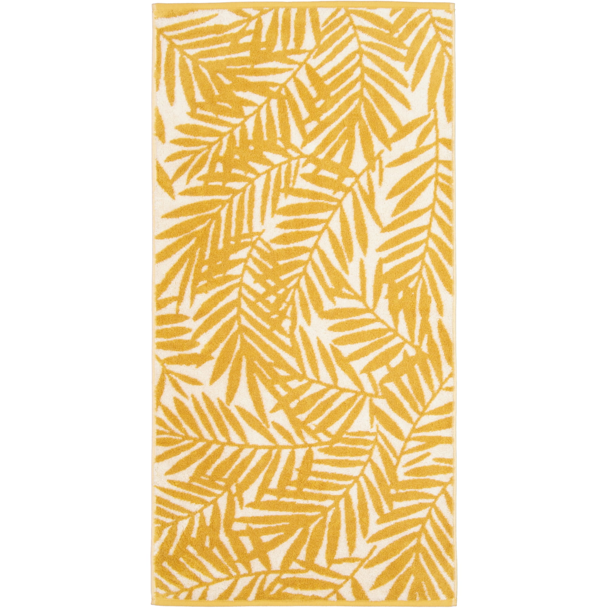 Cawö Handtücher Maison Blätter 6267 gold - 35 - Handtuch 50x100 cm