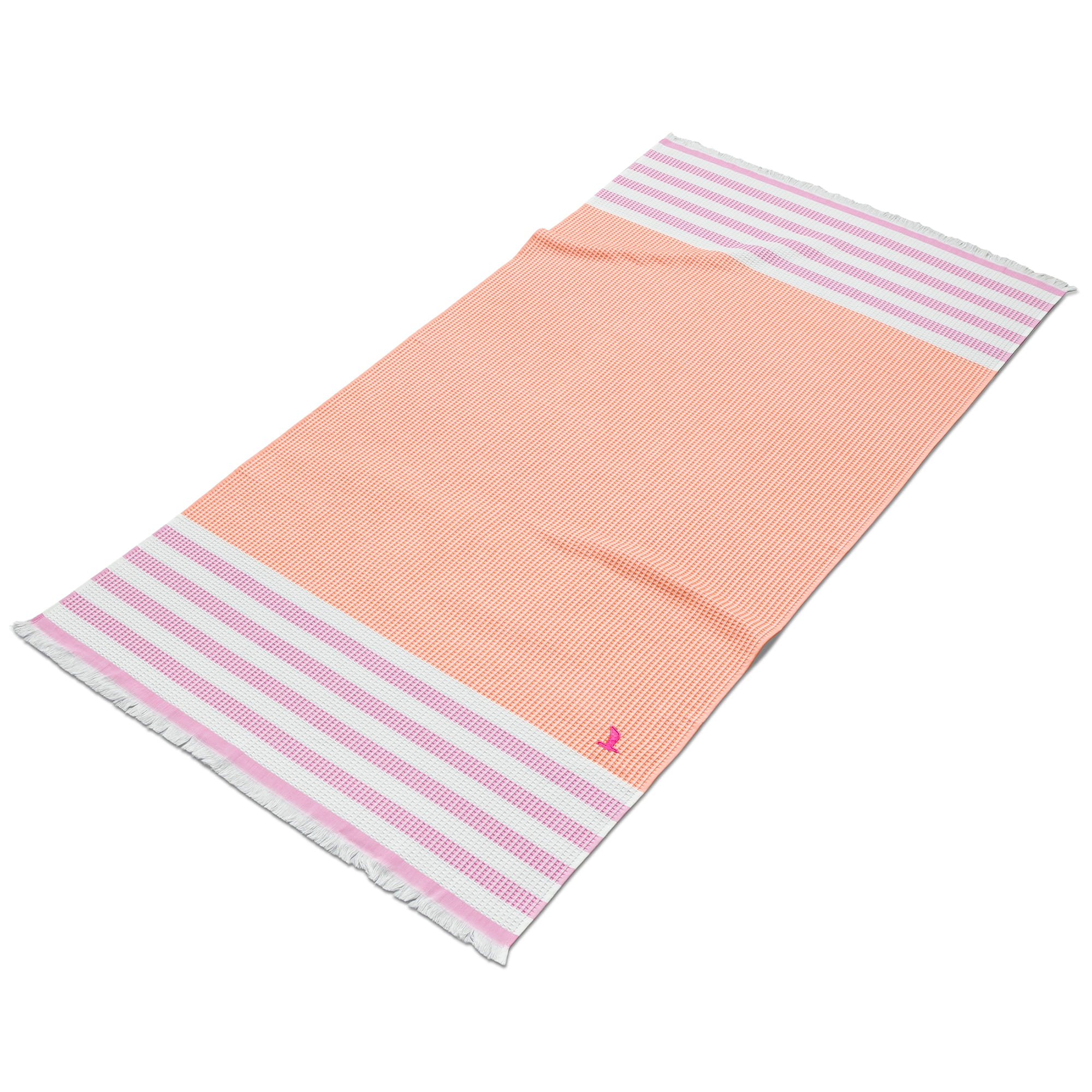 Möve Strandtücher Summer Daylight orange/pink - 021 - 90x180 cm