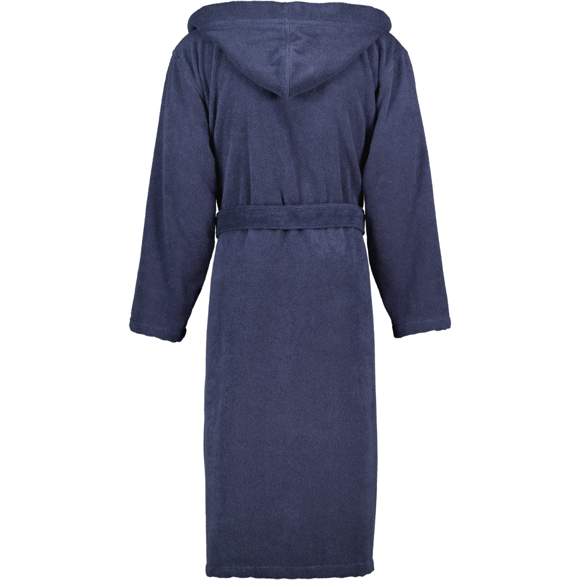 Cawö Home Herren Bademantel Kapuze 829 - Farbe: blau - 17