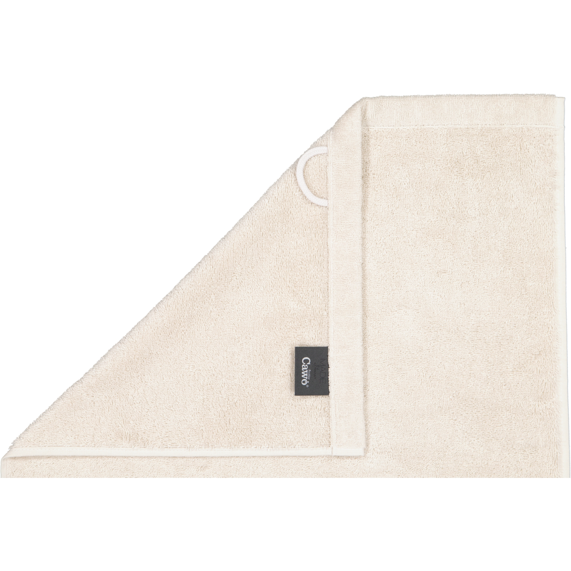 Cawö Handtücher Lifestyle Uni 7007 travertin - 366 - Gästetuch 30x50 cm