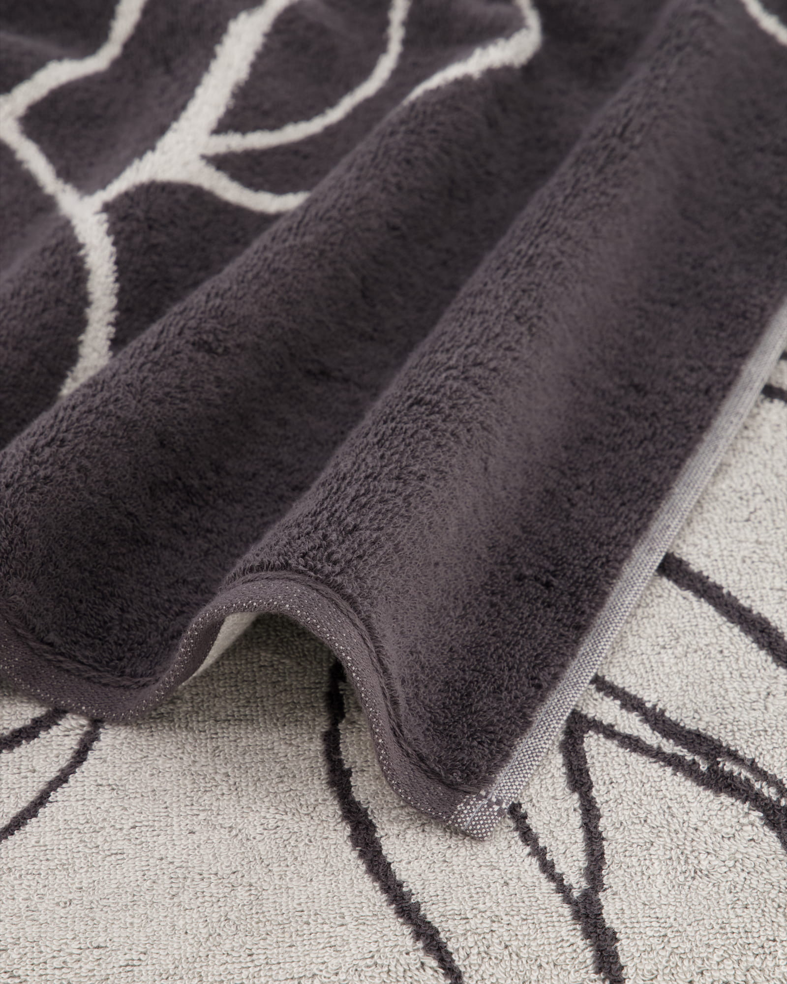 Cawö Handtücher Atelier Floral 6239 basalt - 77