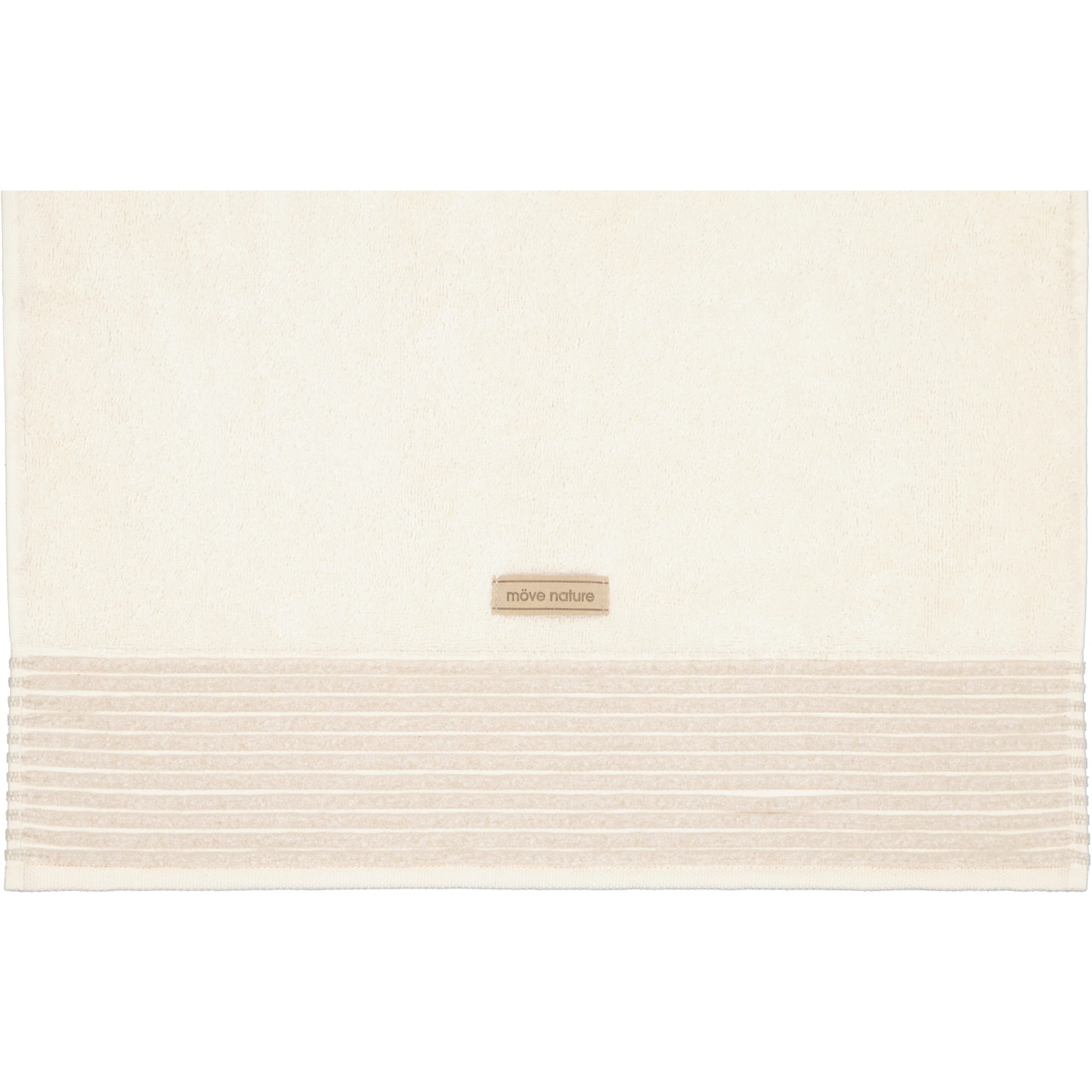 Möve - Wellness - Chenillebiesen - Farbe: natur - 071 (0-5537/8711) - Waschhandschuh 15x20 cm