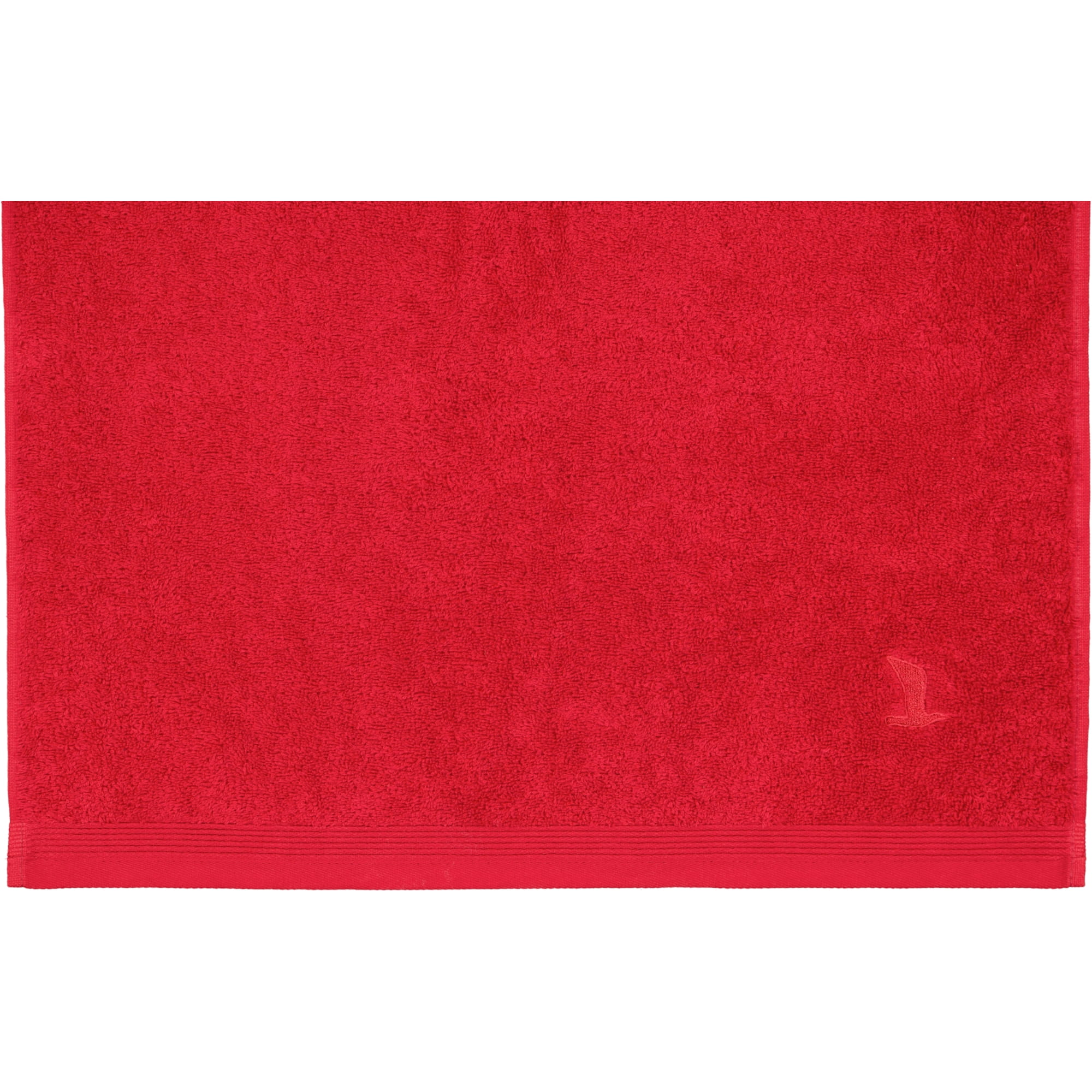 Möve - Superwuschel - Farbe: rubin - 075 (0-1725/8775) - Gästetuch 30x50 cm