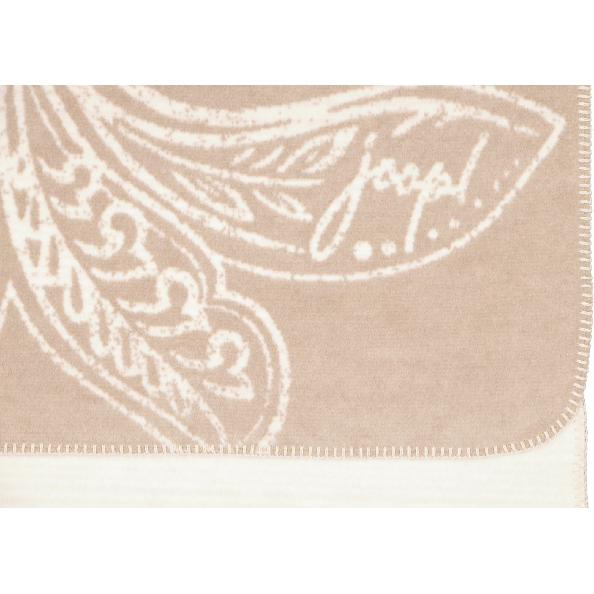 JOOP! Wohndecken Paisley Taupe - 150x200 cm