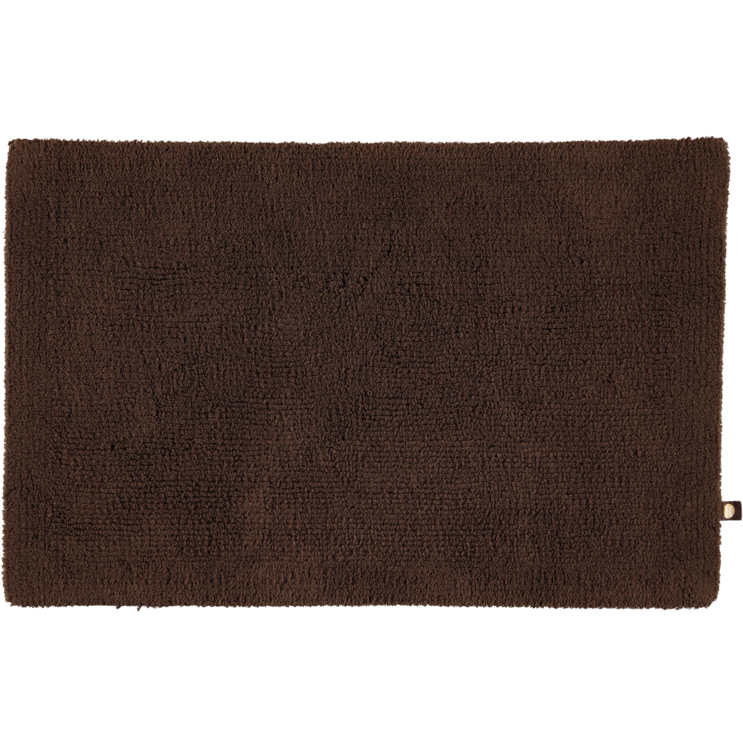 Rhomtuft - Badteppich Pur - Farbe: mocca - 406 - 50x75 cm