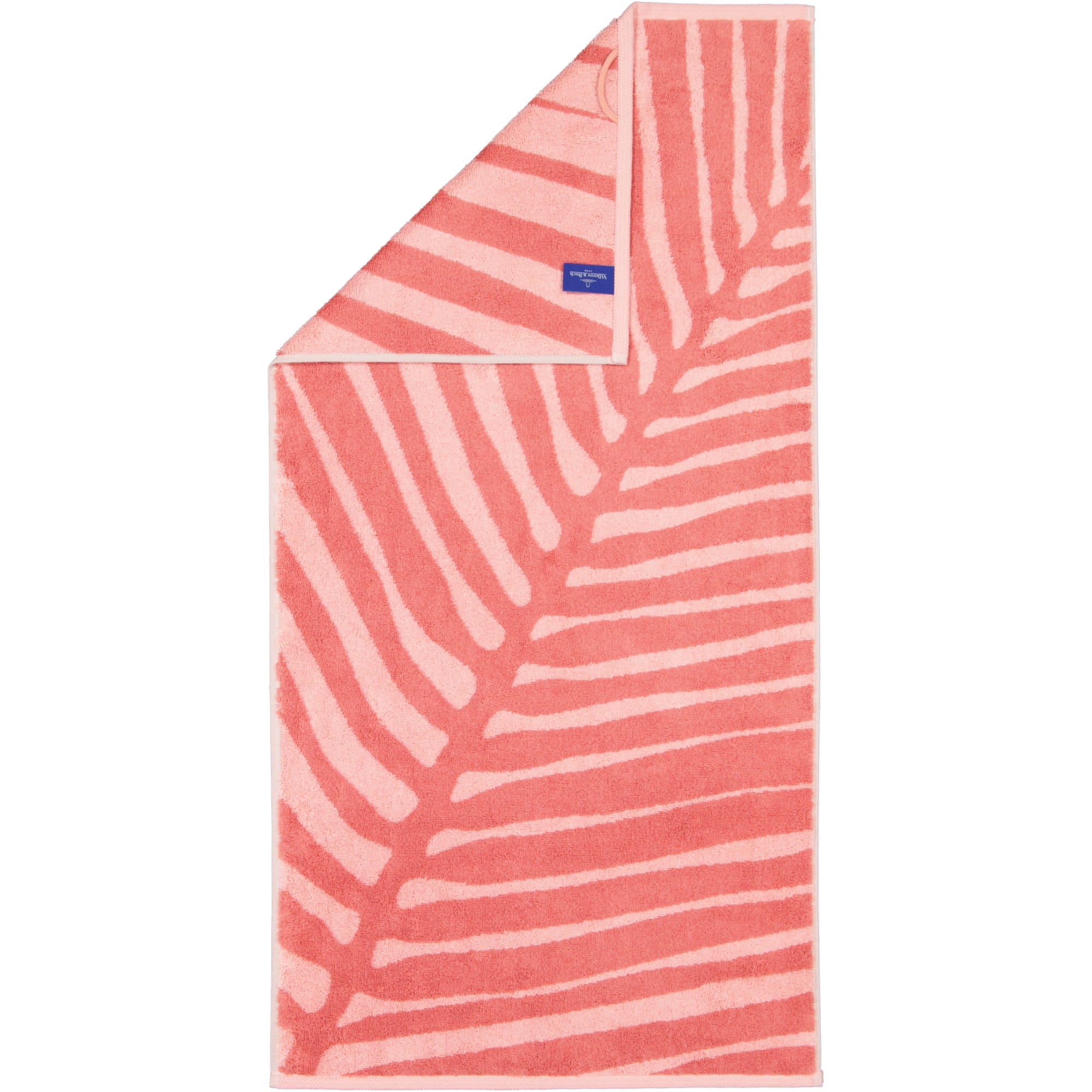 Villeroy & Boch Handtücher Coordinates Leaf 2558 - Farbe: coral - 22