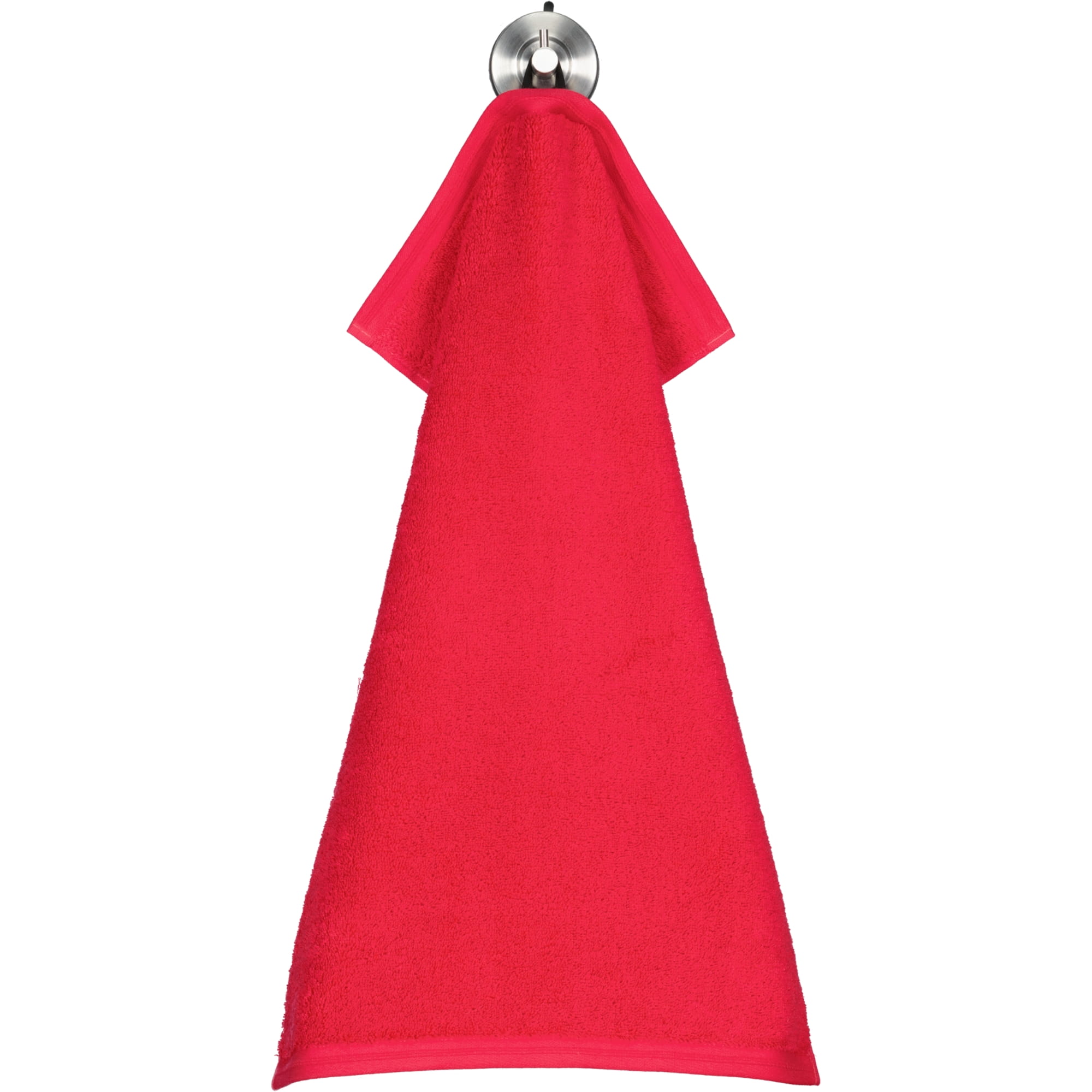 Vossen Handtücher Vegan Life kirschrot - 3680 - Gästetuch 40x60 cm