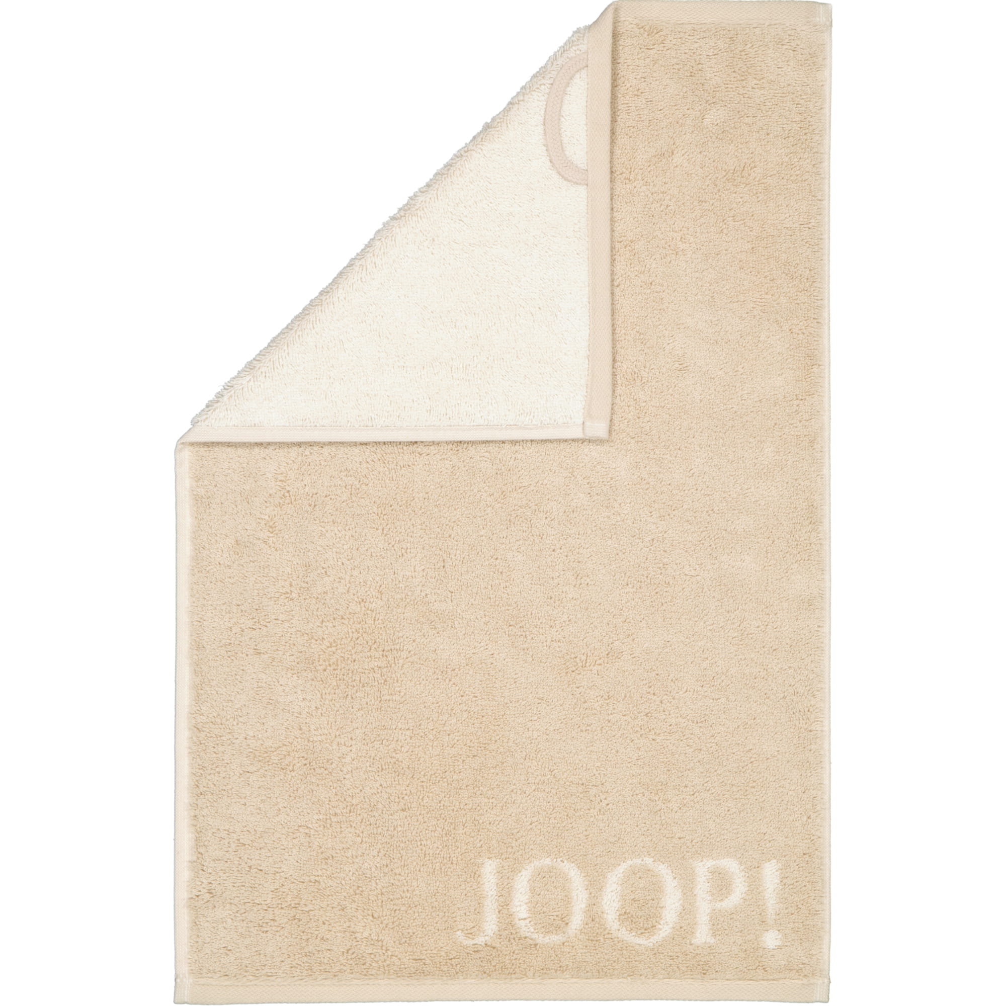 JOOP! Classic - Doubleface 1600 - Farbe: Sand - 30 - Gästetuch 30x50 cm