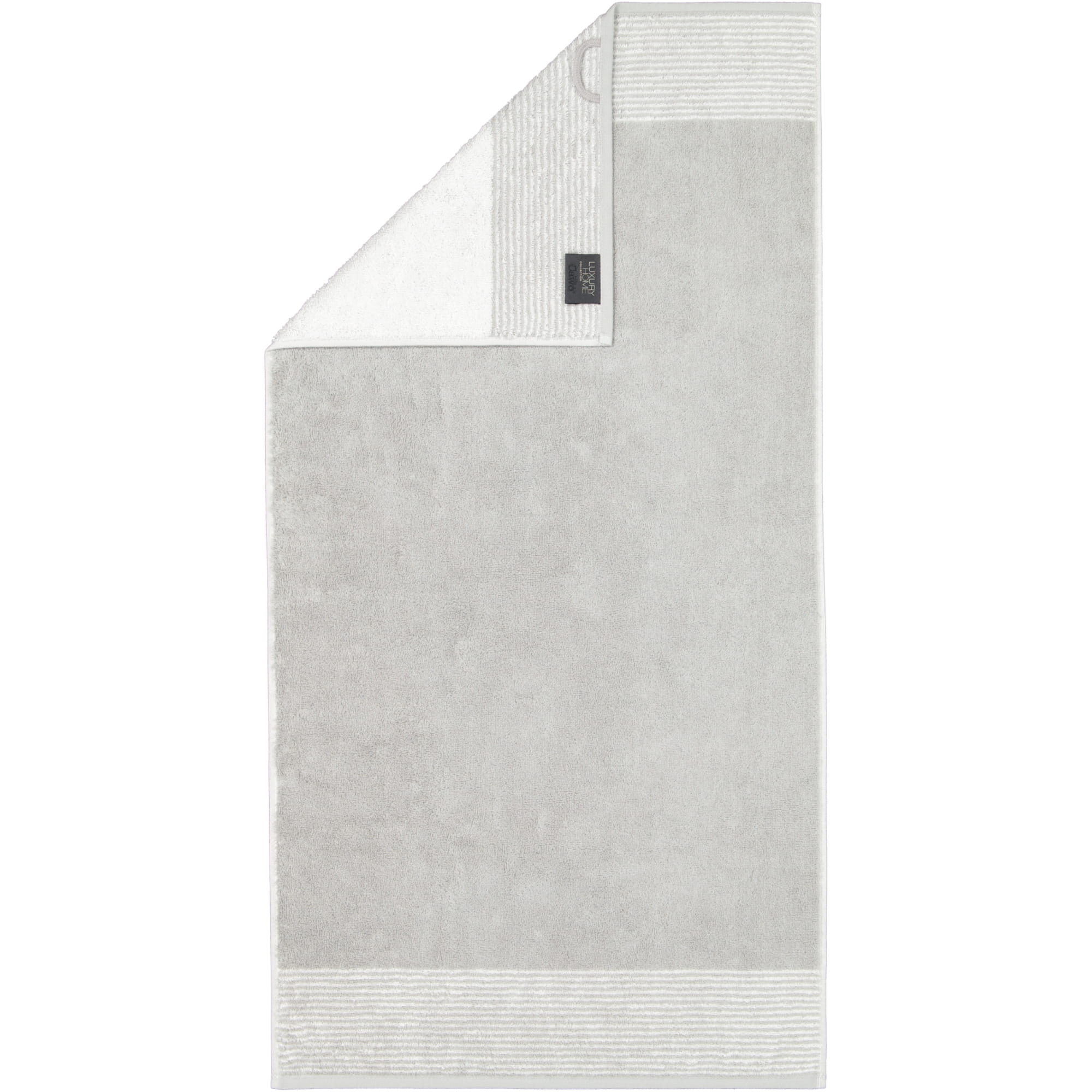 Cawö Handtücher Luxury Home Two-Tone 590 platin - 76